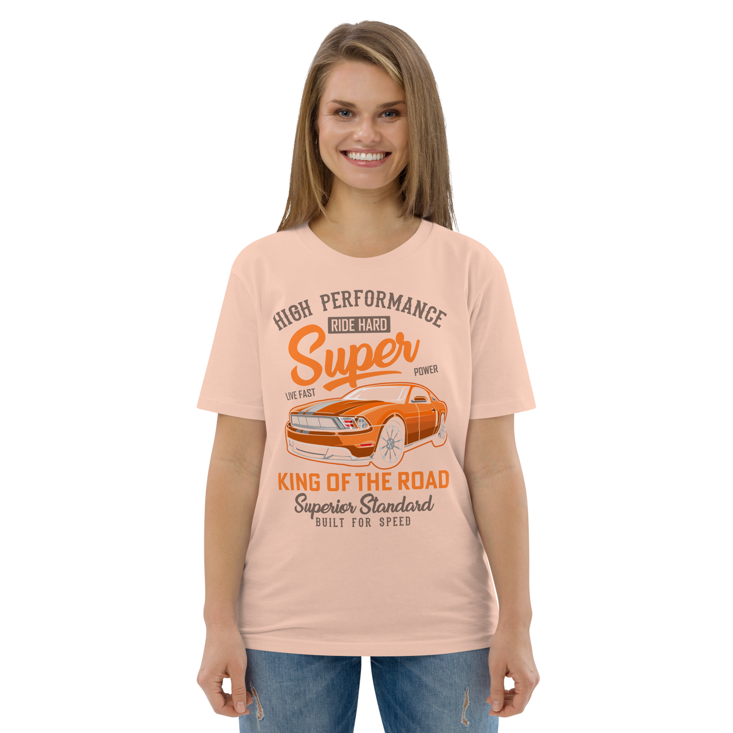 SUPER POWER Unisex organic cotton t-shirt