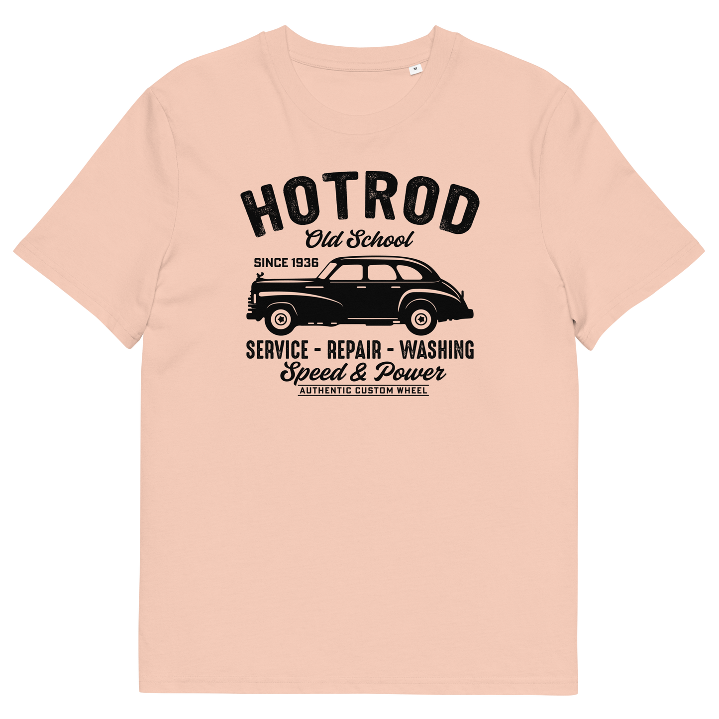 HOTROD OLD SCHOOL Unisex organic cotton t-shirt