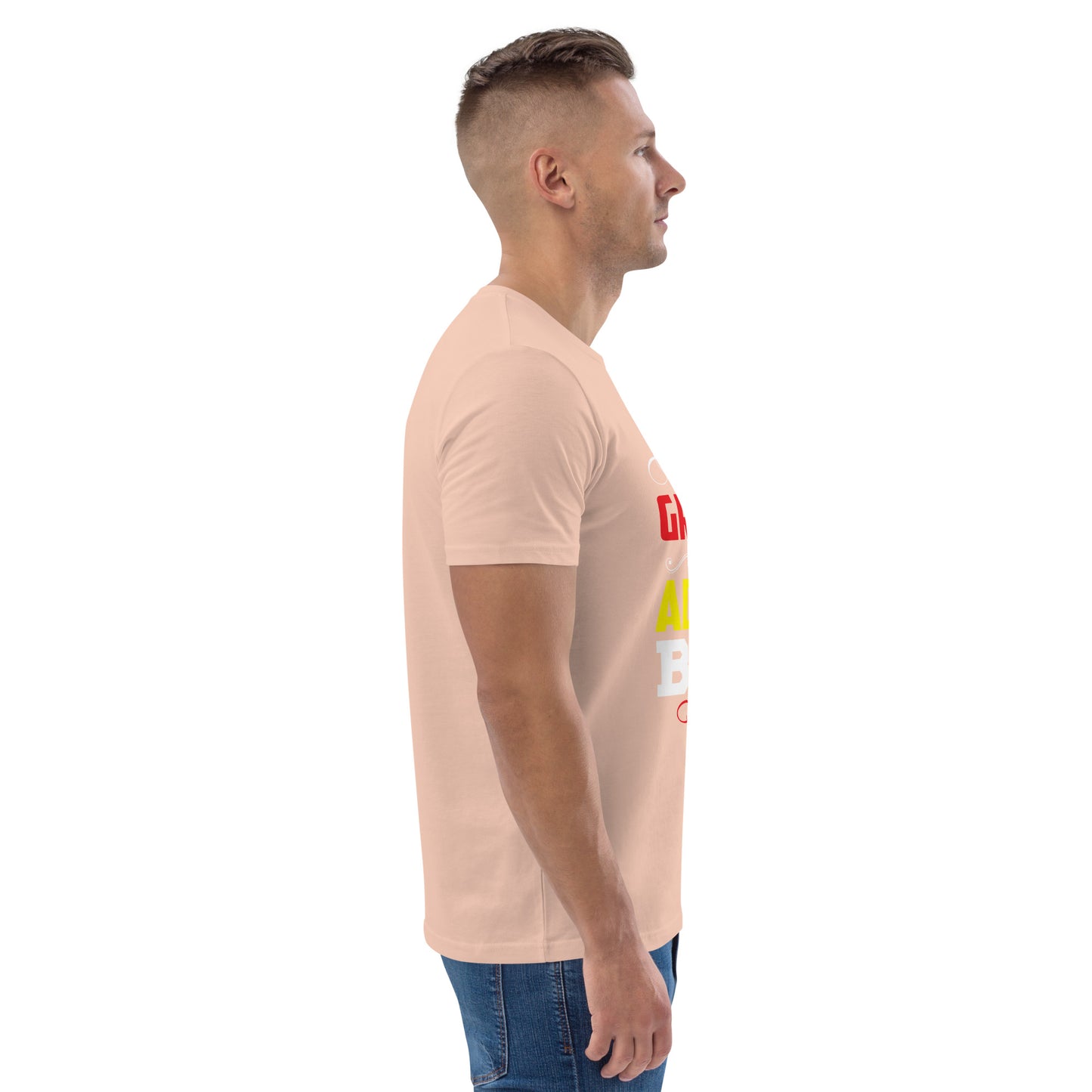 ADVENTURE BEGINS Unisex organic cotton t-shirt