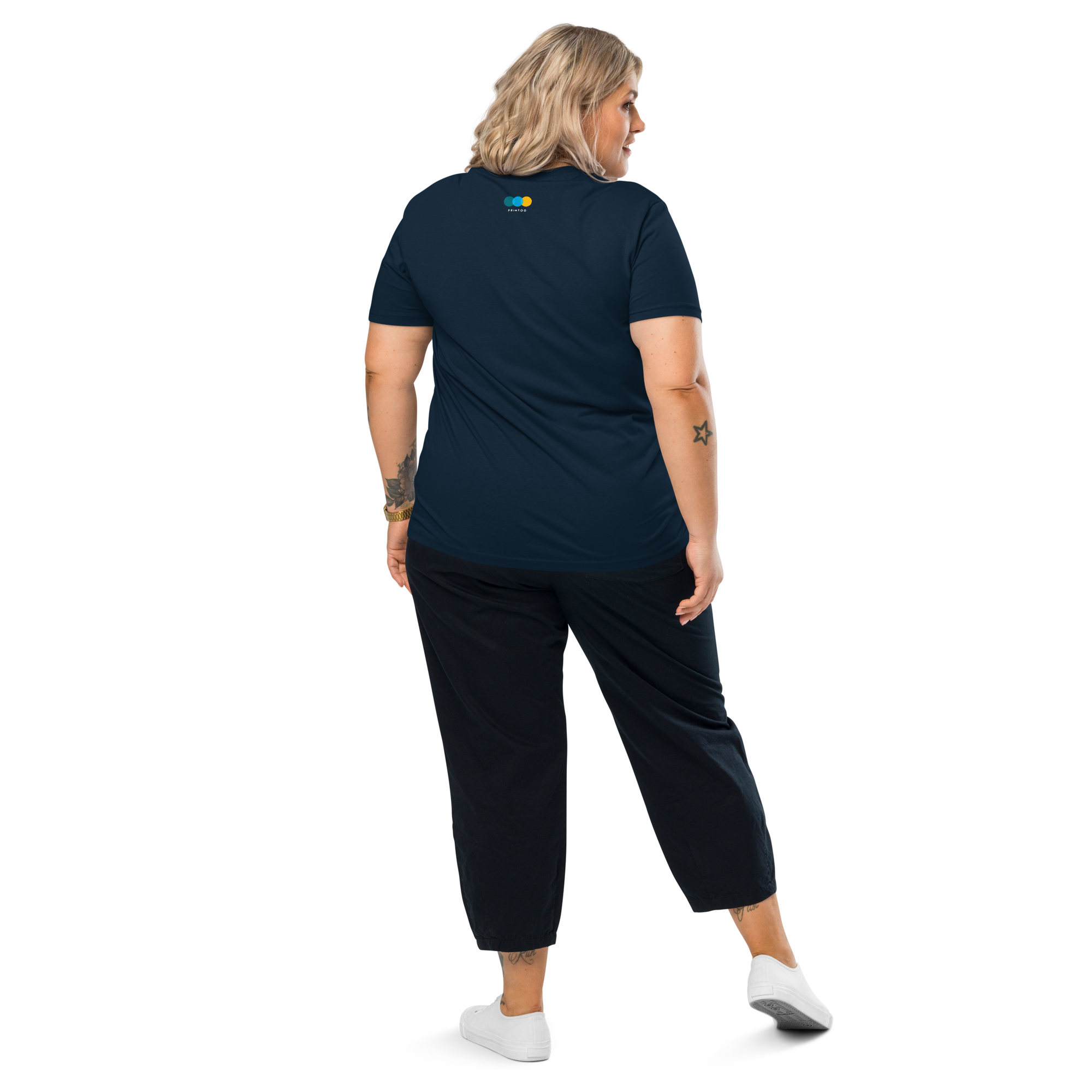 DETRÁS DEL VOLANTE Camiseta unisex de algodón orgánico