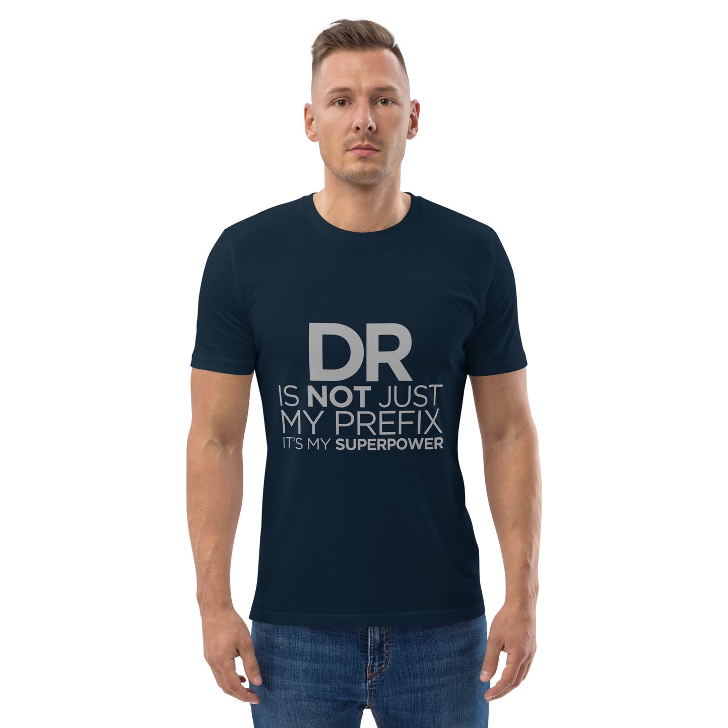 SUPERPOWER Doctor series unisex organic cotton t-shirt