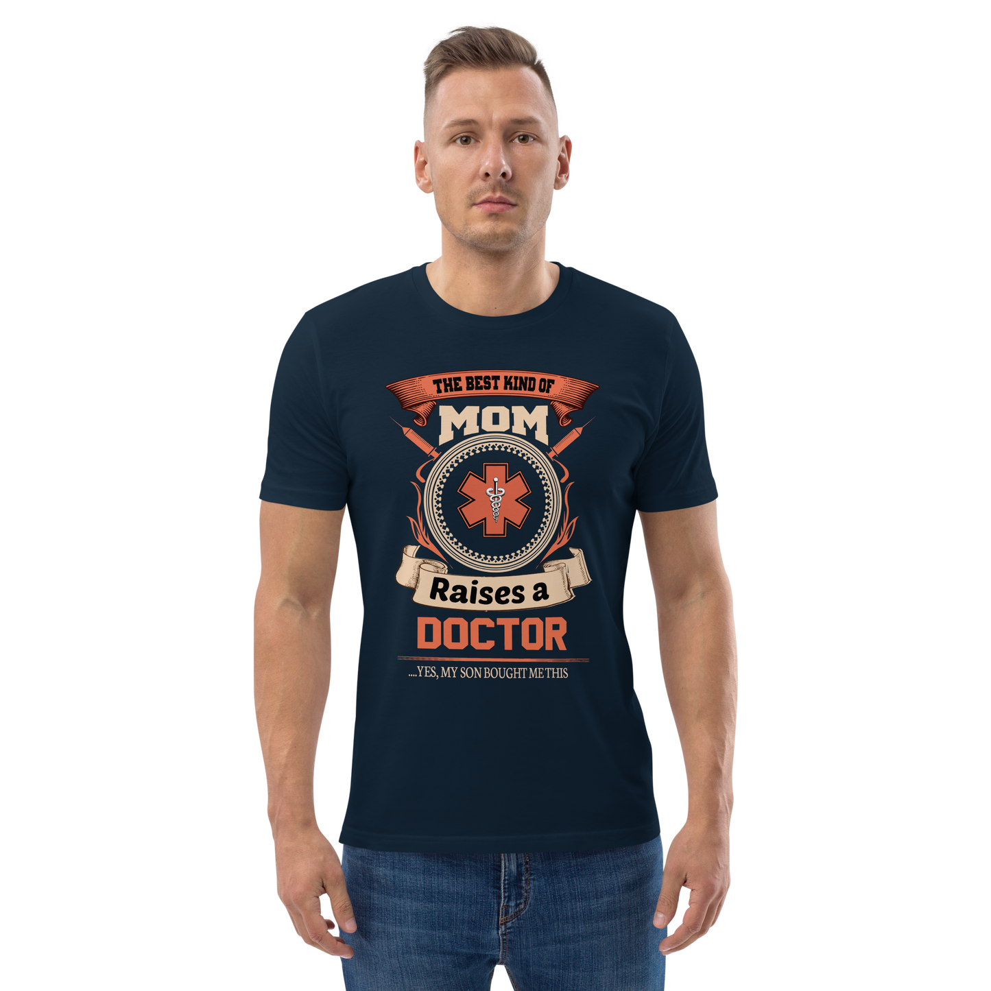 RAISES A DOCTOR Doctor series unisex organic cotton t-shirt