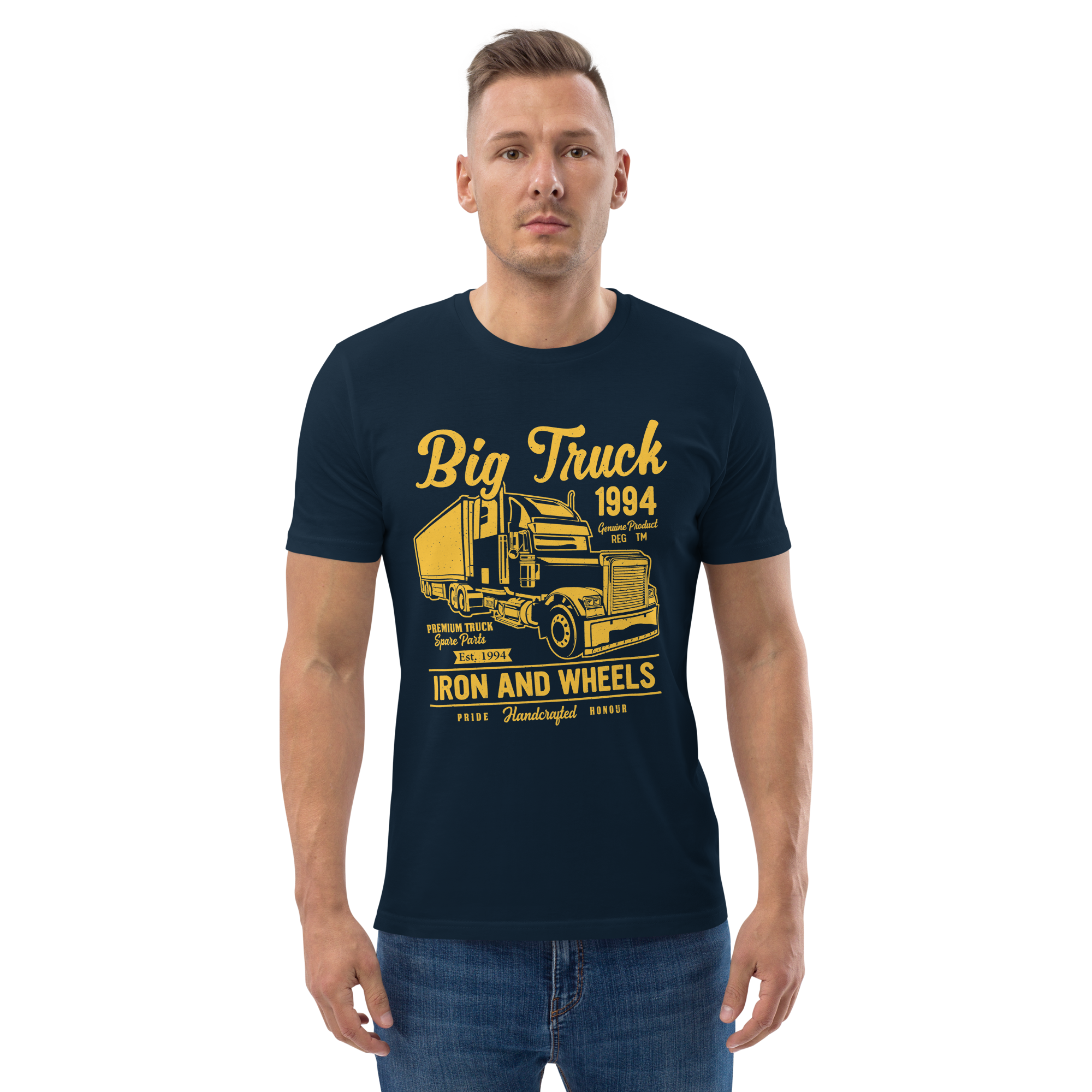 BIG TRUCK 1994 Unisex-T-Shirt aus Bio-Baumwolle