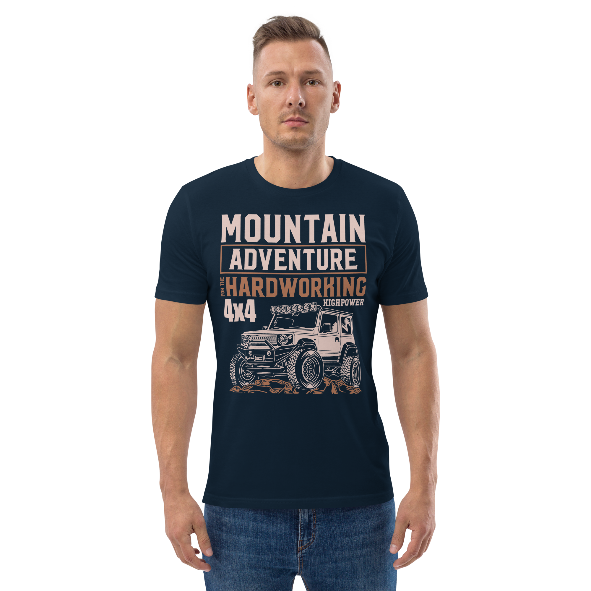 MOUNTAIN ADVENTURE Unisex T-Shirt aus Bio-Baumwolle