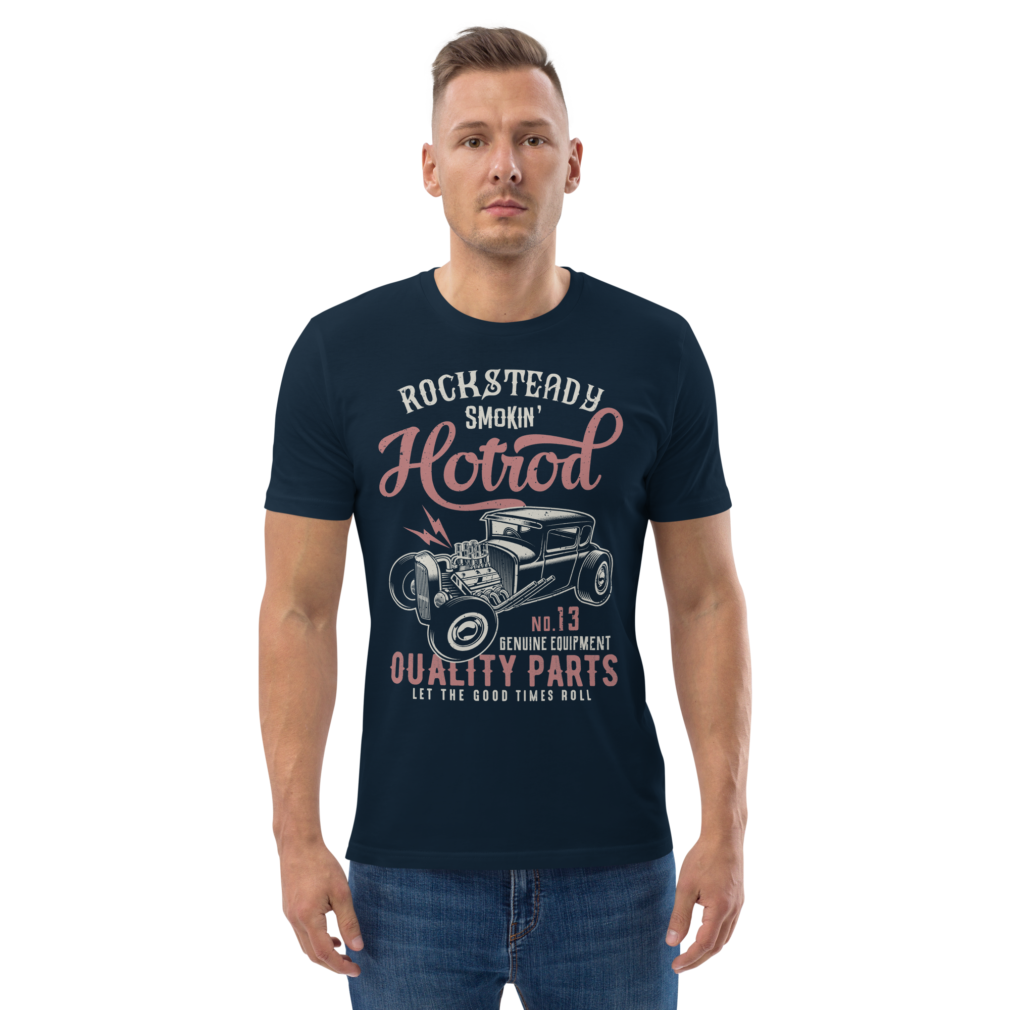 ROCKSTEADY HOTROD Unisex organic cotton t-shirt