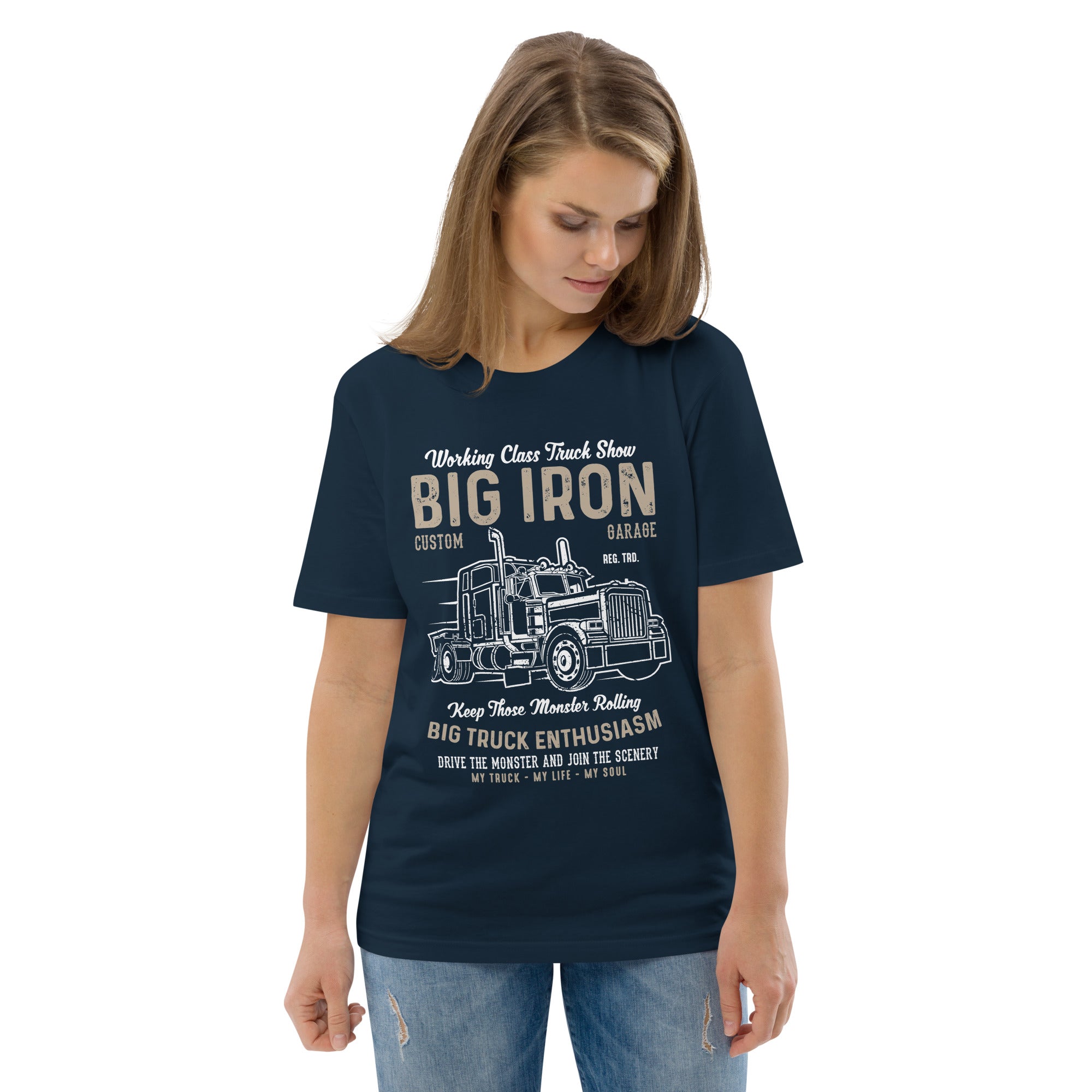WORKING CLASS BIG IRON Unisex T-Shirt aus Bio-Baumwolle