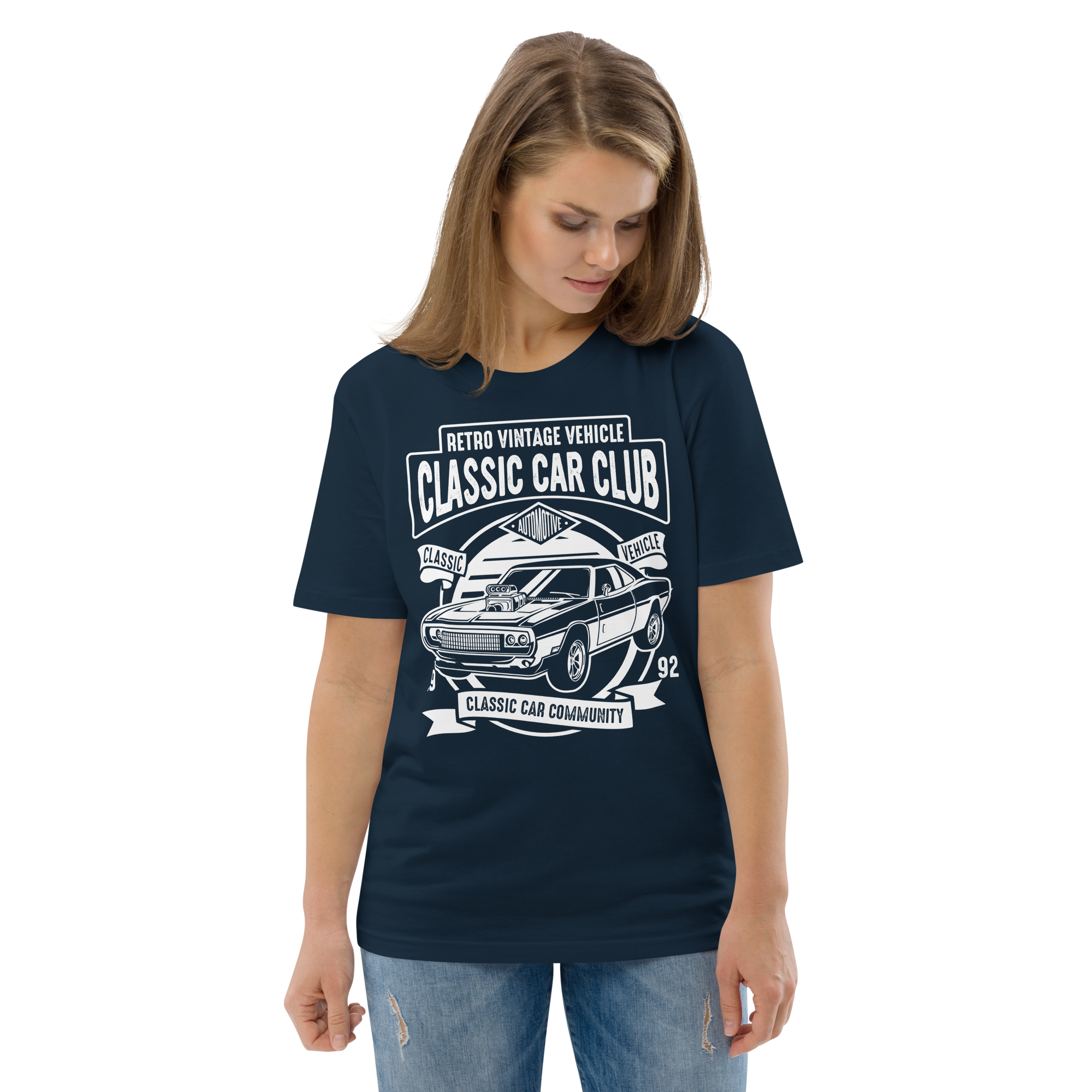 CLASSIC CAR CLUB unisex t-shirt