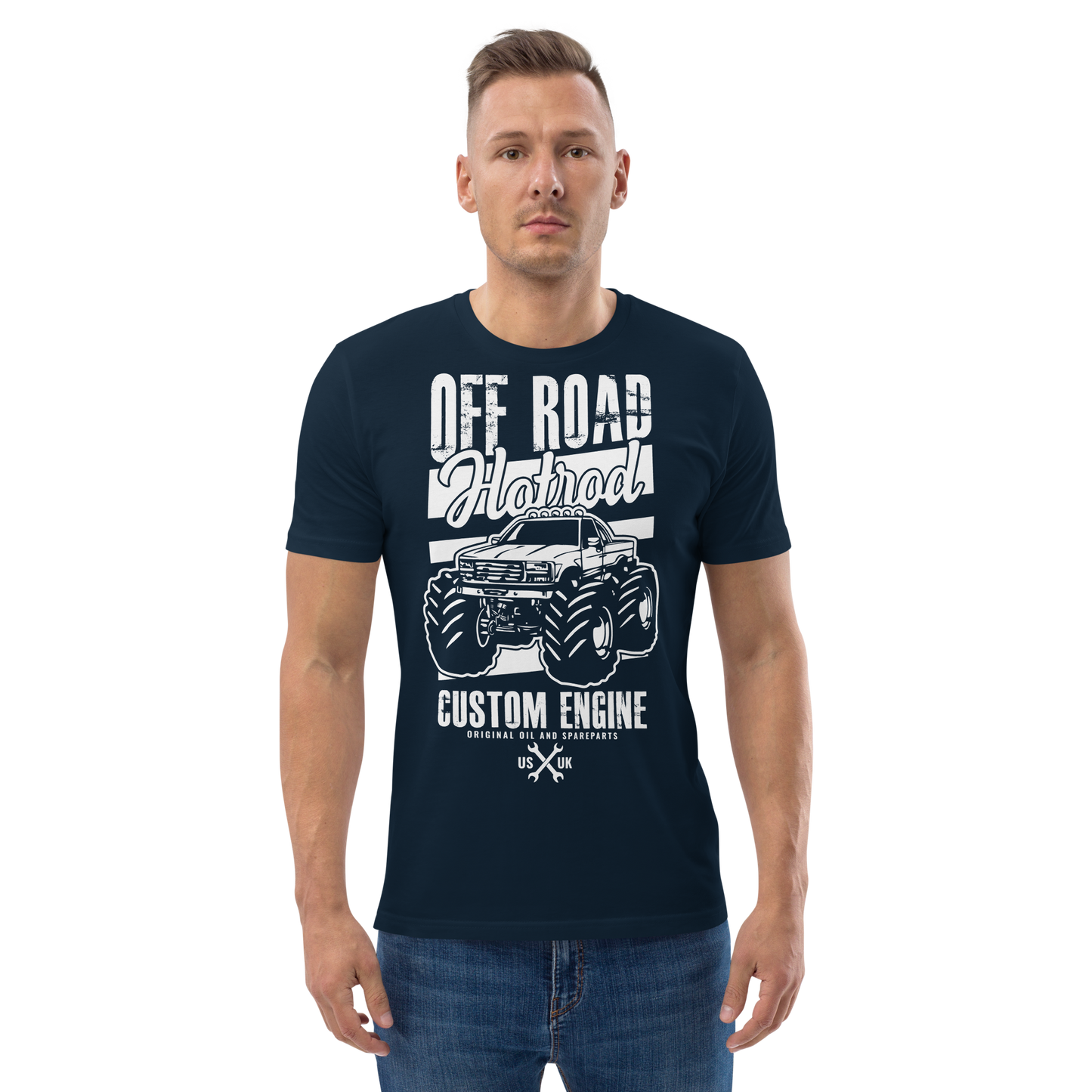 OFF ROAD HOTROD Unisex organic cotton t-shirt