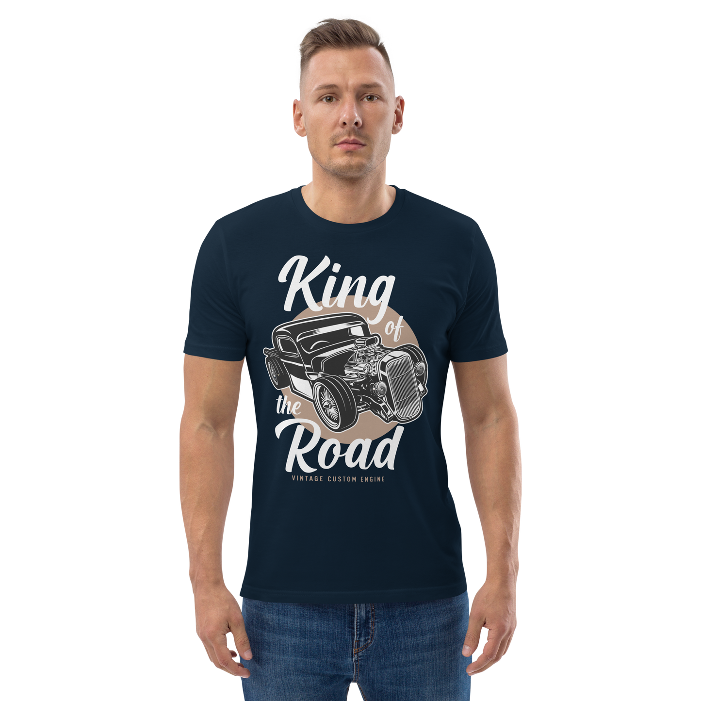 KING OF THE ROAD Unisex organic cotton t-shirt