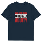 Ballagási póló, francia sötétkék, elölről