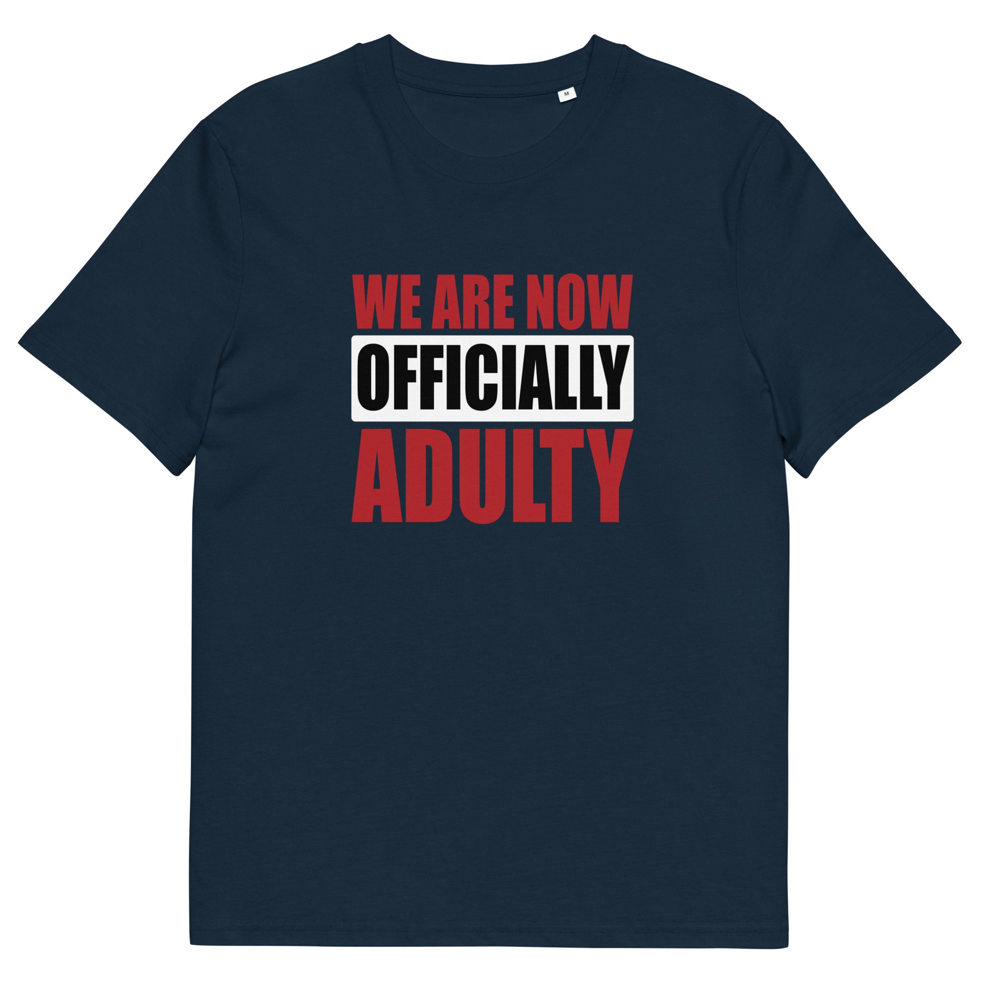 Graduation t-shirt french navy front