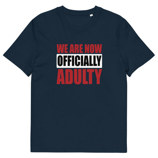 Graduation t-shirt french navy front