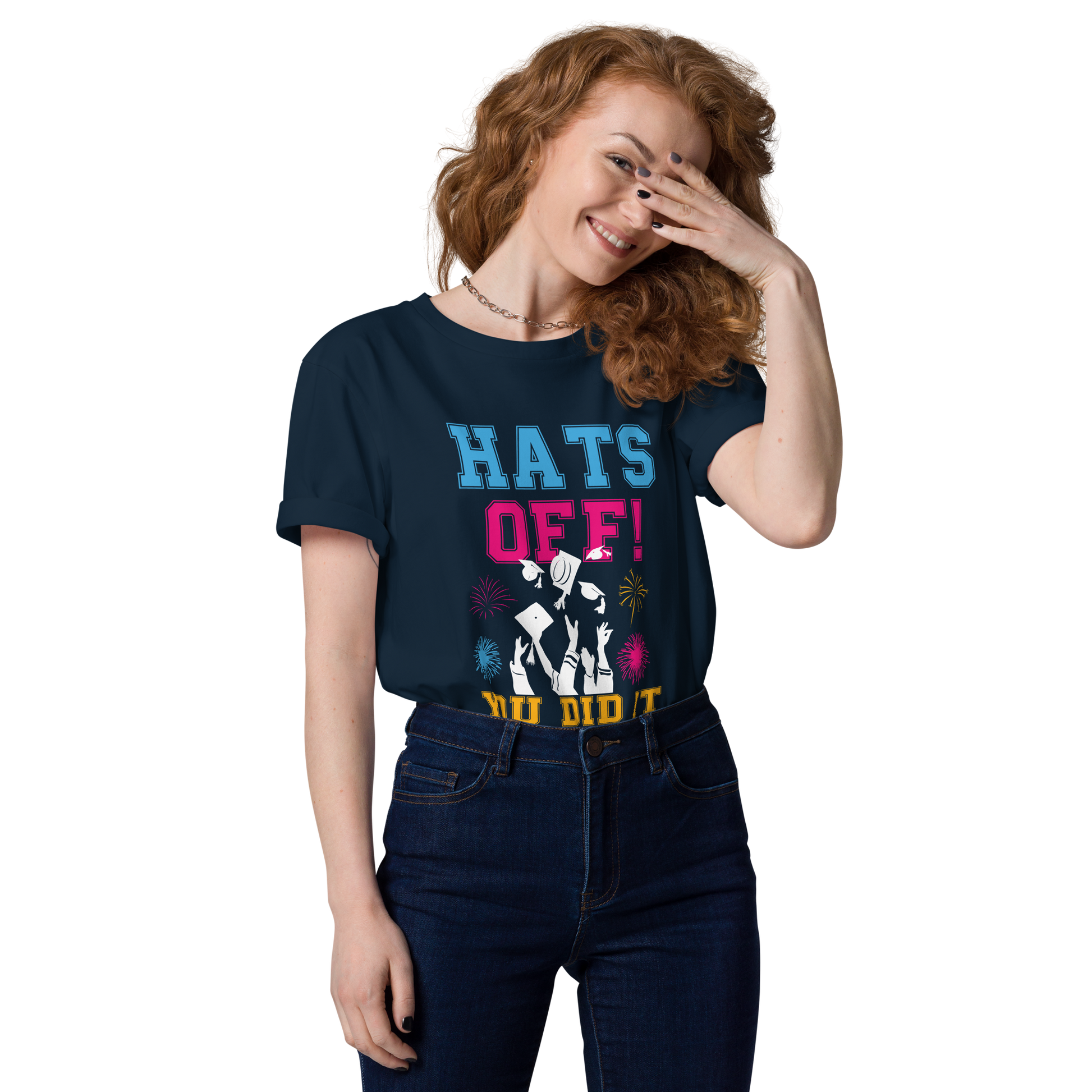 HATS OFF! Unisex organic cotton t-shirt