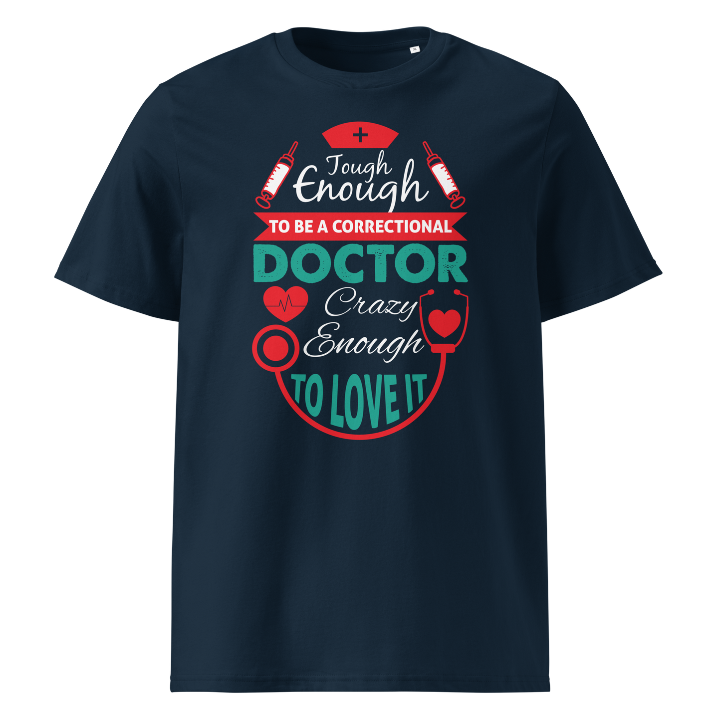 CORRECTIONAL DOCTOR Doctor series unisex organic cotton t-shirt