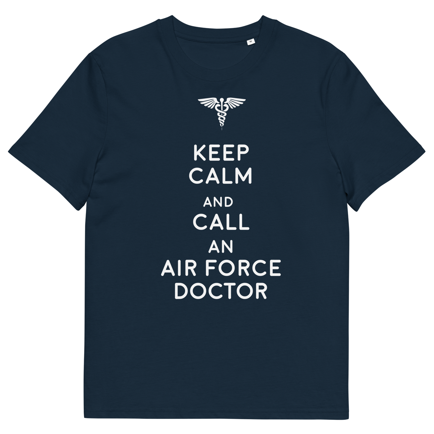 AIR FORCE DOCTOR Doctor series unisex organic cotton t-shirt