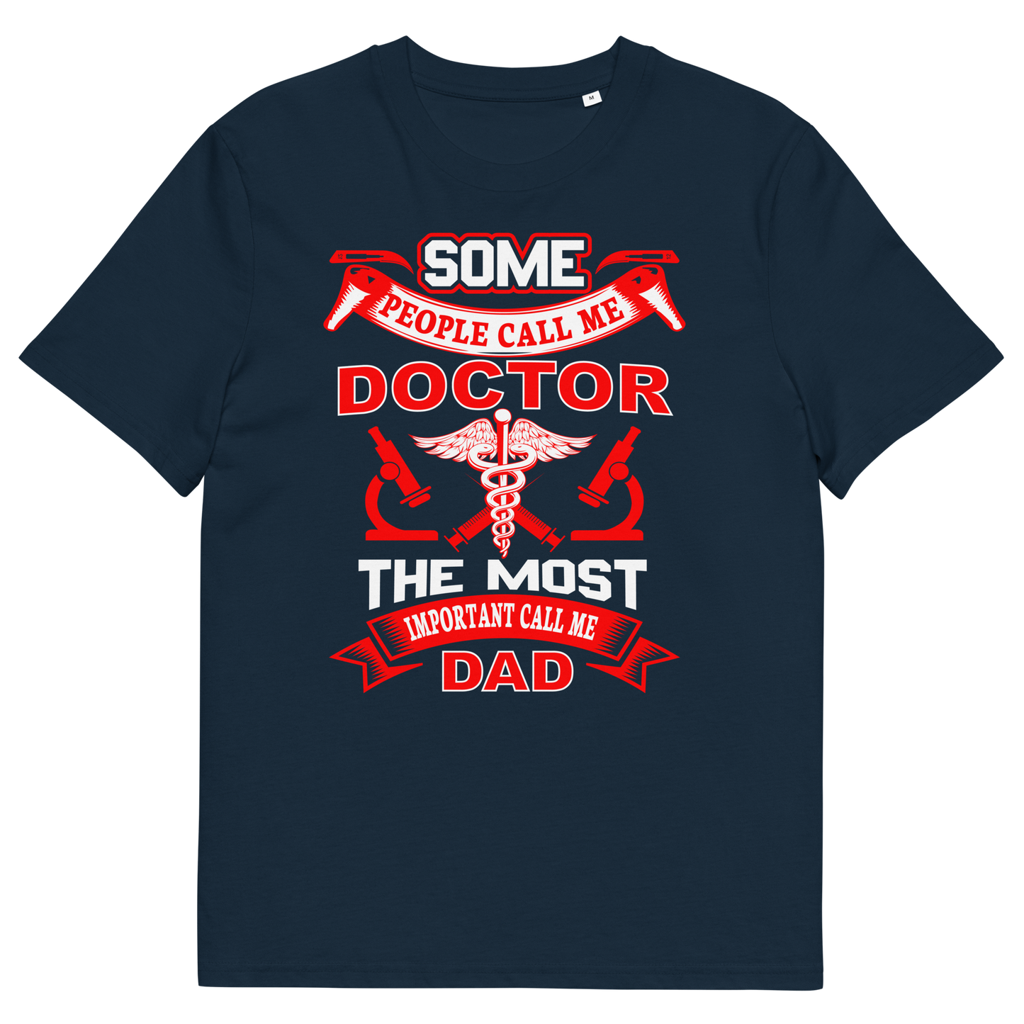 DOCTOR & DAD Doctor series unisex organic cotton t-shirt