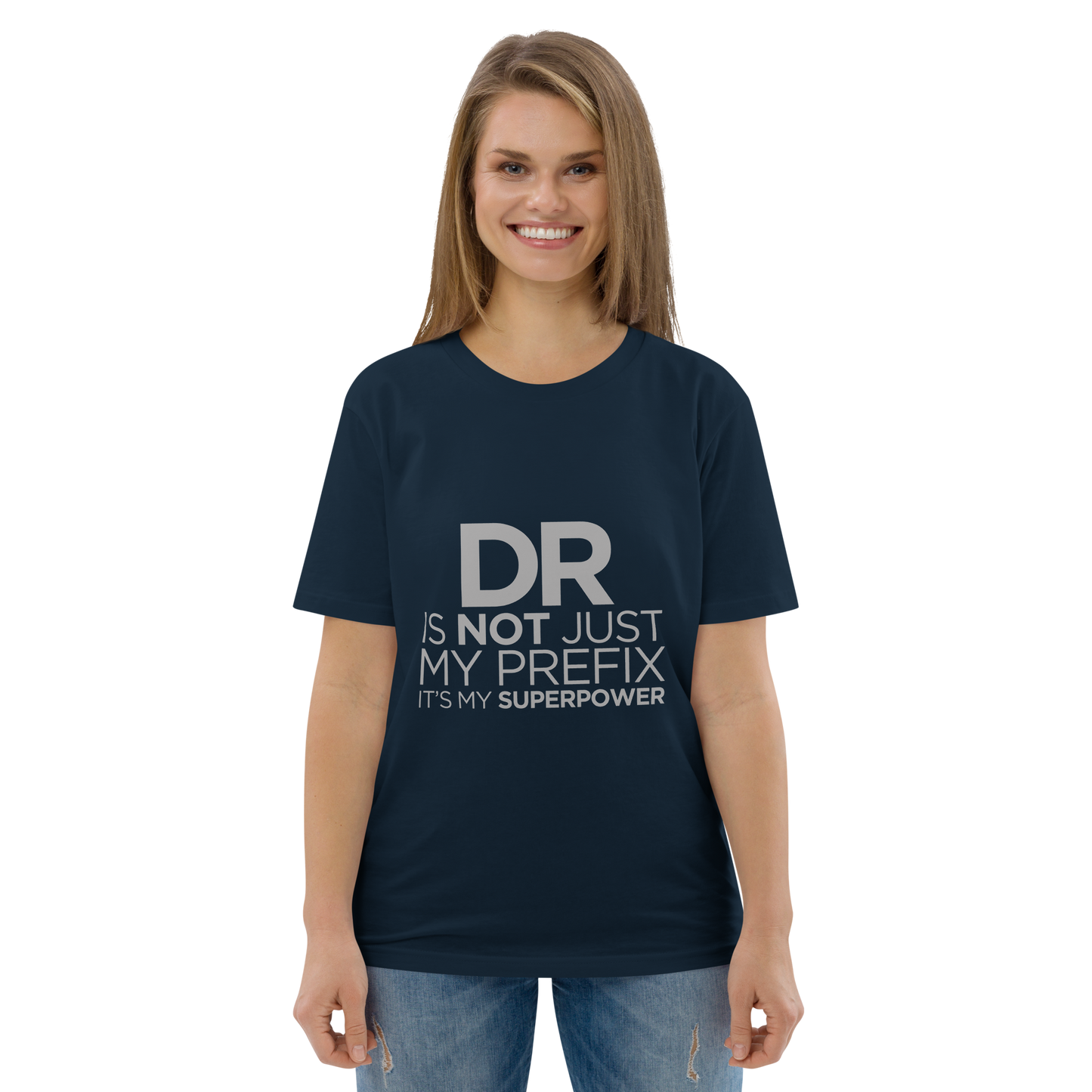 SUPERPOWER Doctor series unisex organic cotton t-shirt