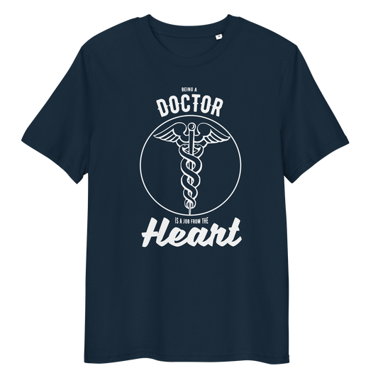 DOCTOR HEART Doctor series unisex organic cotton t-shirt