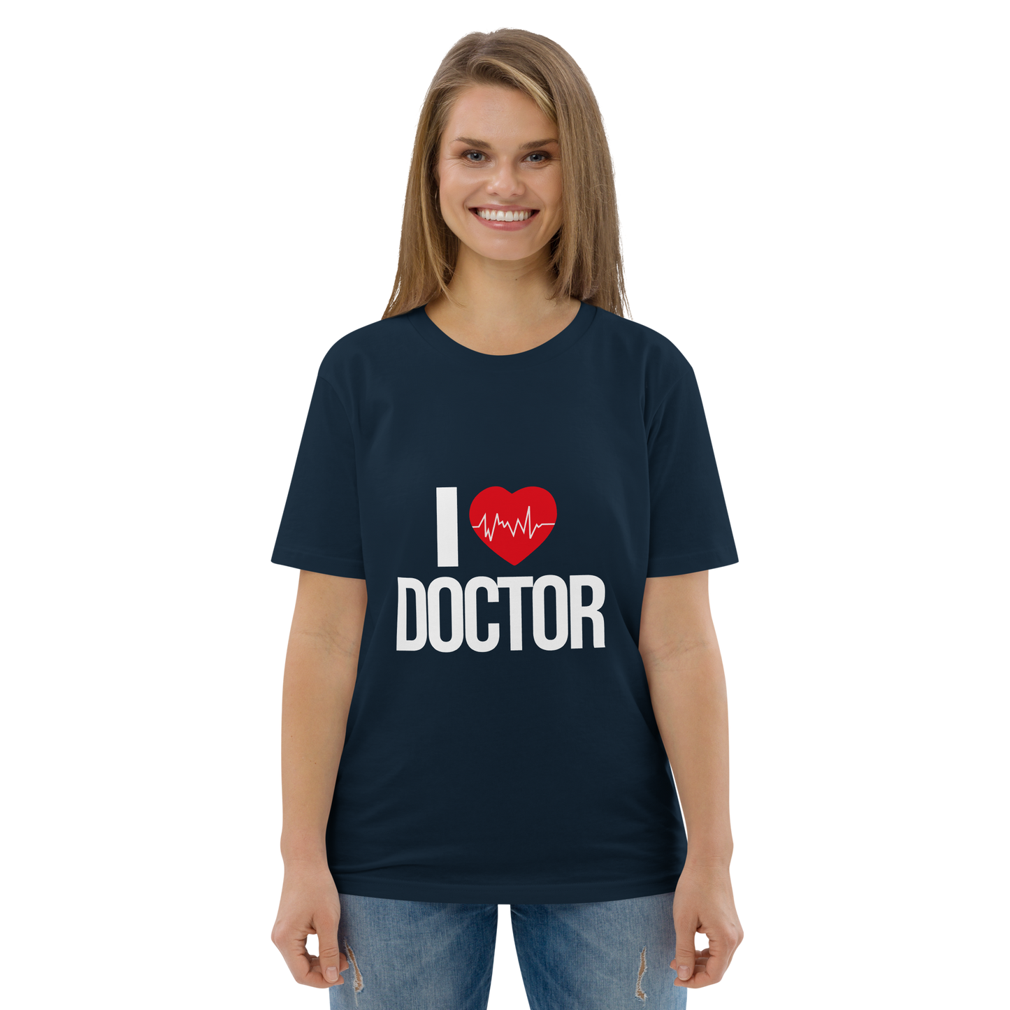 I LOVE DOCTOR Doctor series unisex organic cotton t-shirt