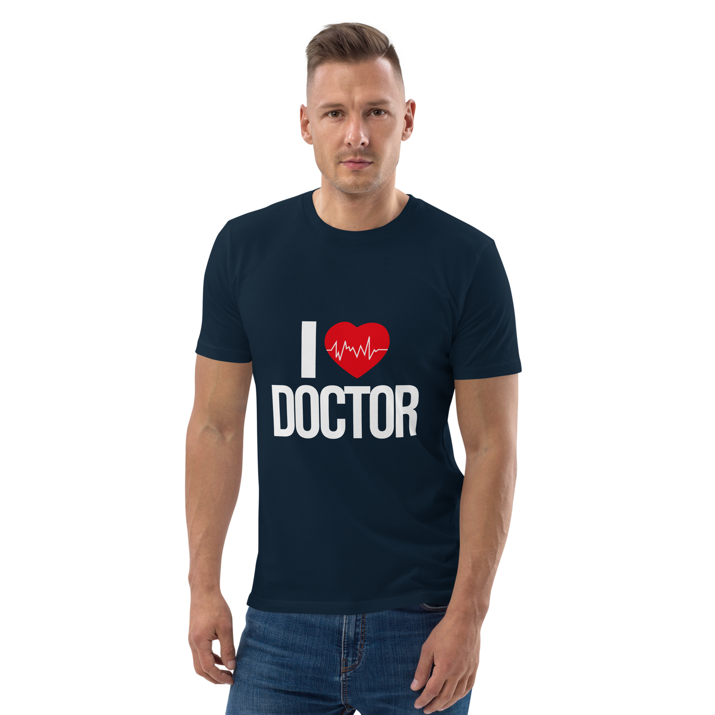 I LOVE DOCTOR Doctor series unisex organic cotton t-shirt