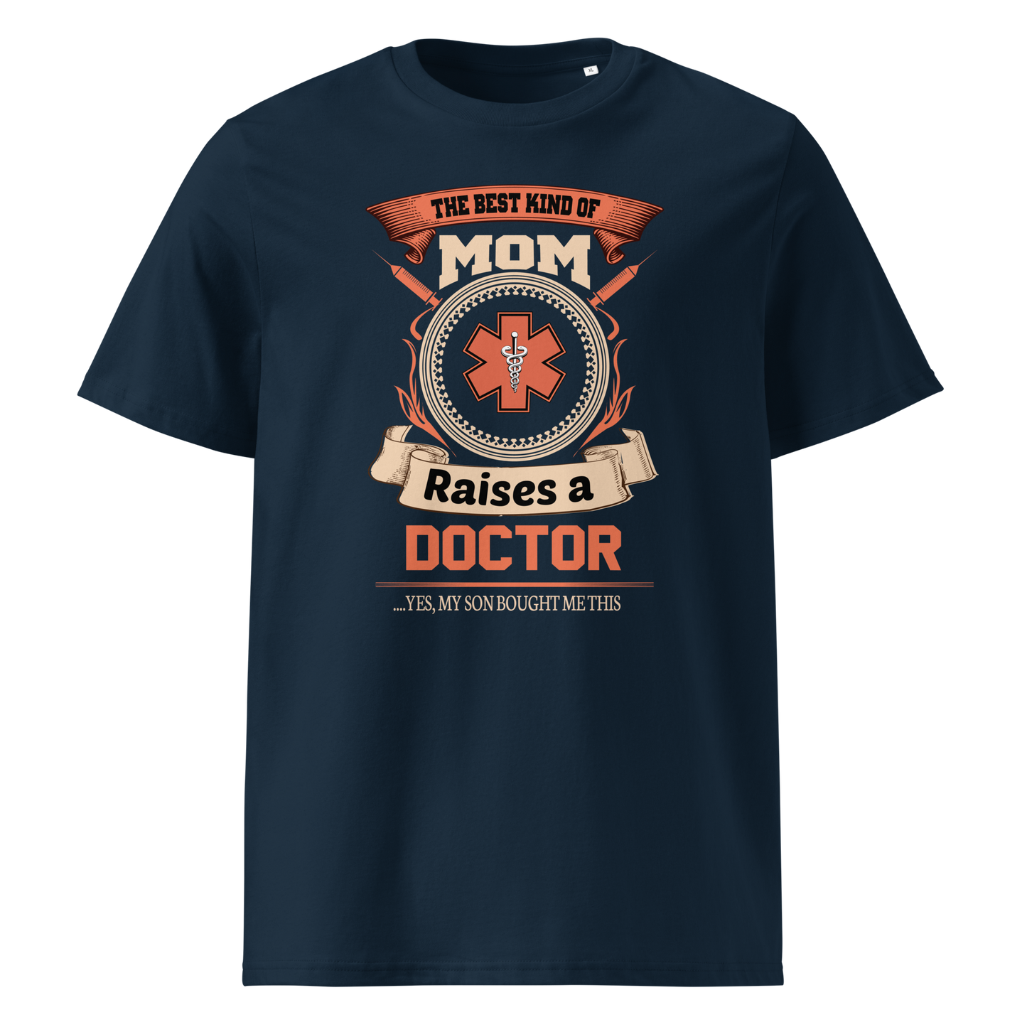 RAISES A DOCTOR Doctor series unisex organic cotton t-shirt