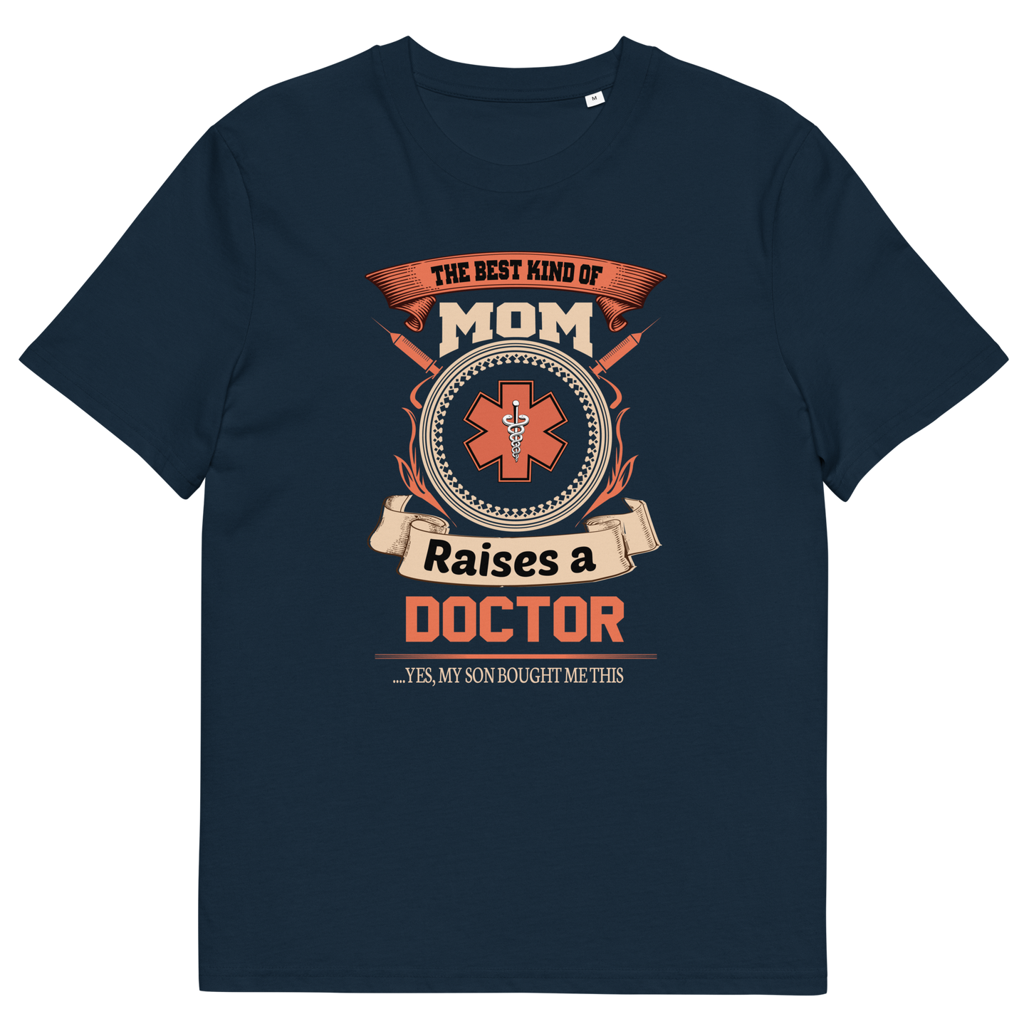 RAISES A DOCTOR Doctor series unisex organic cotton t-shirt