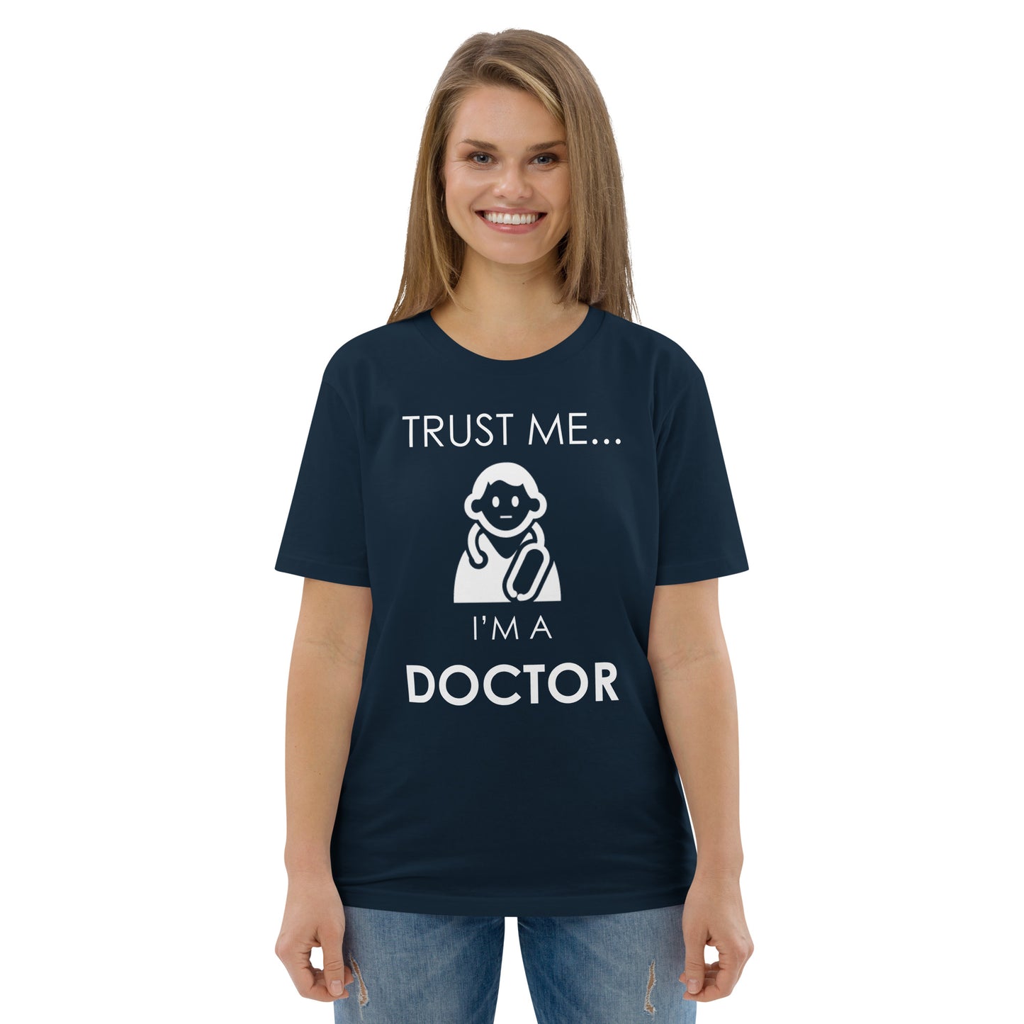 TRUST ME Doctor series unisex organic cotton t-shirt