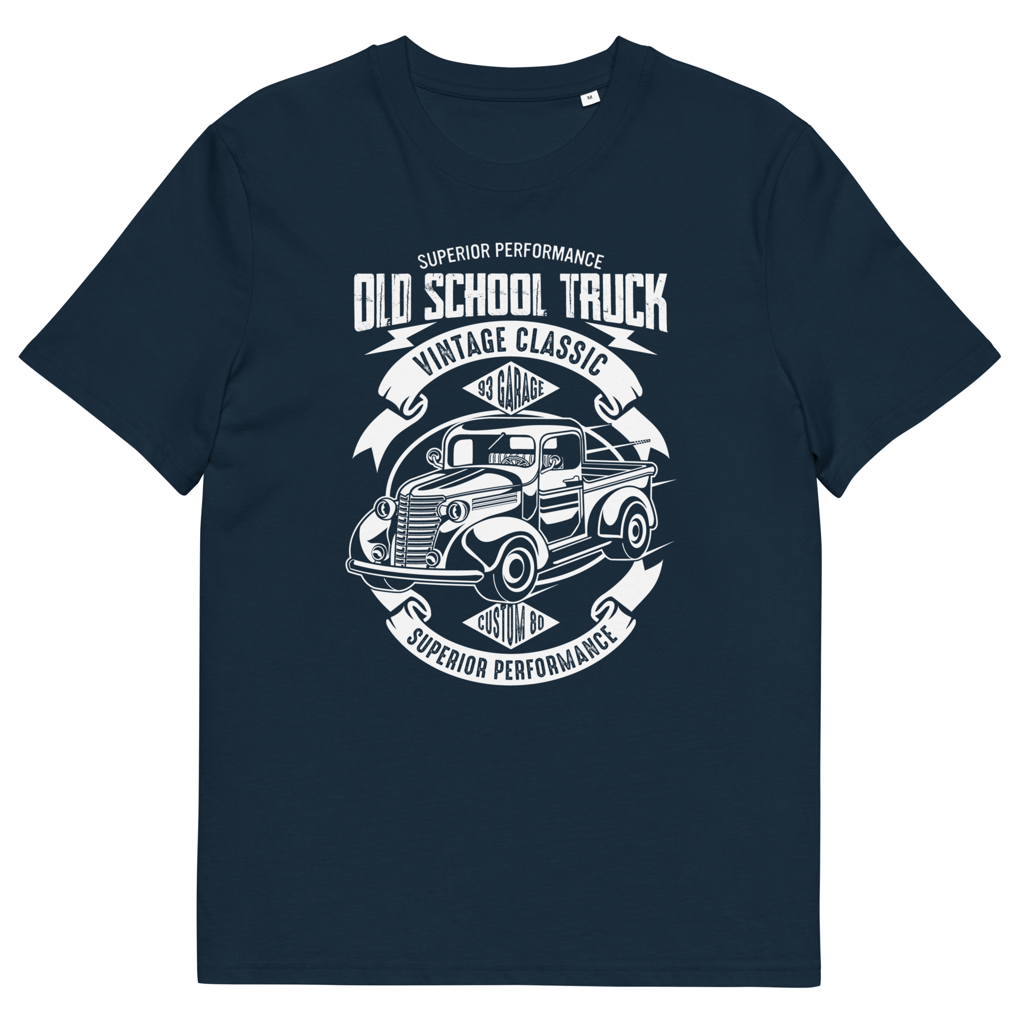 OLD SCHOOL TRUCK Unisex-T-Shirt aus Bio-Baumwolle