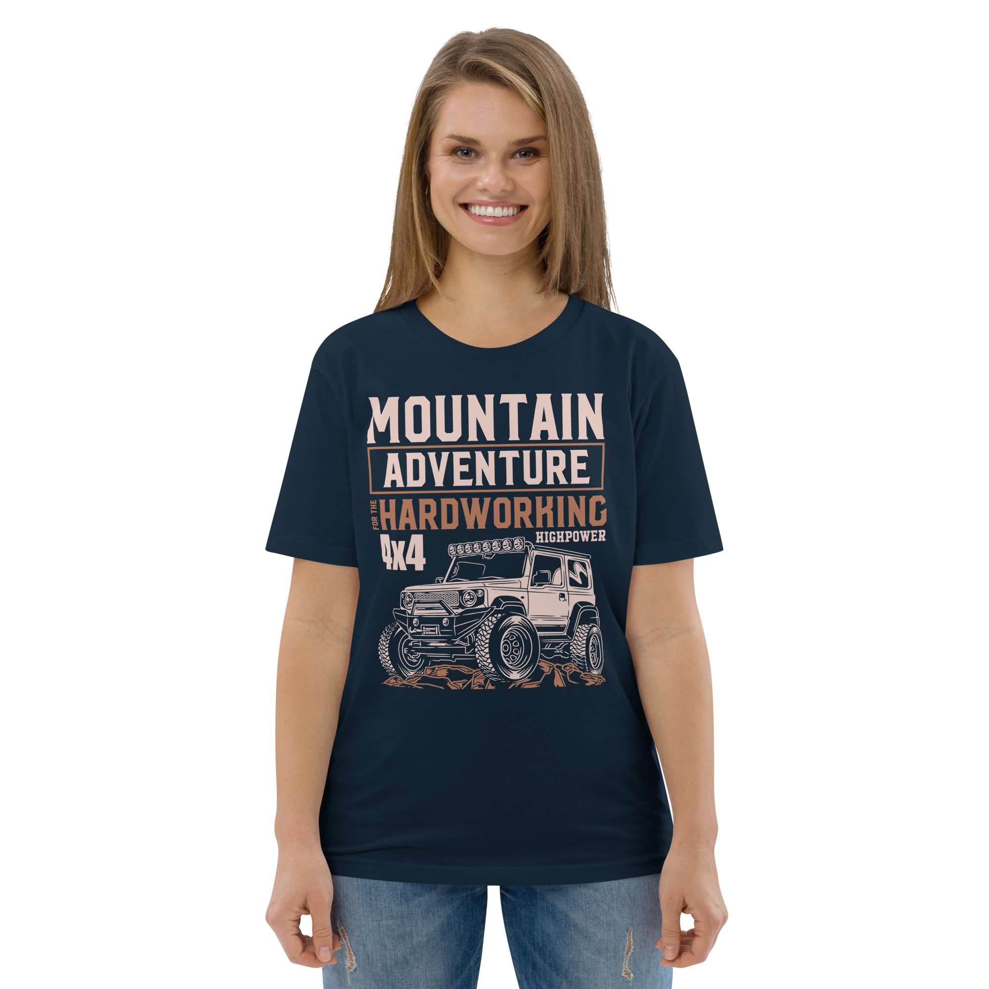 MOUNTAIN ADVENTURE Unisex T-Shirt aus Bio-Baumwolle