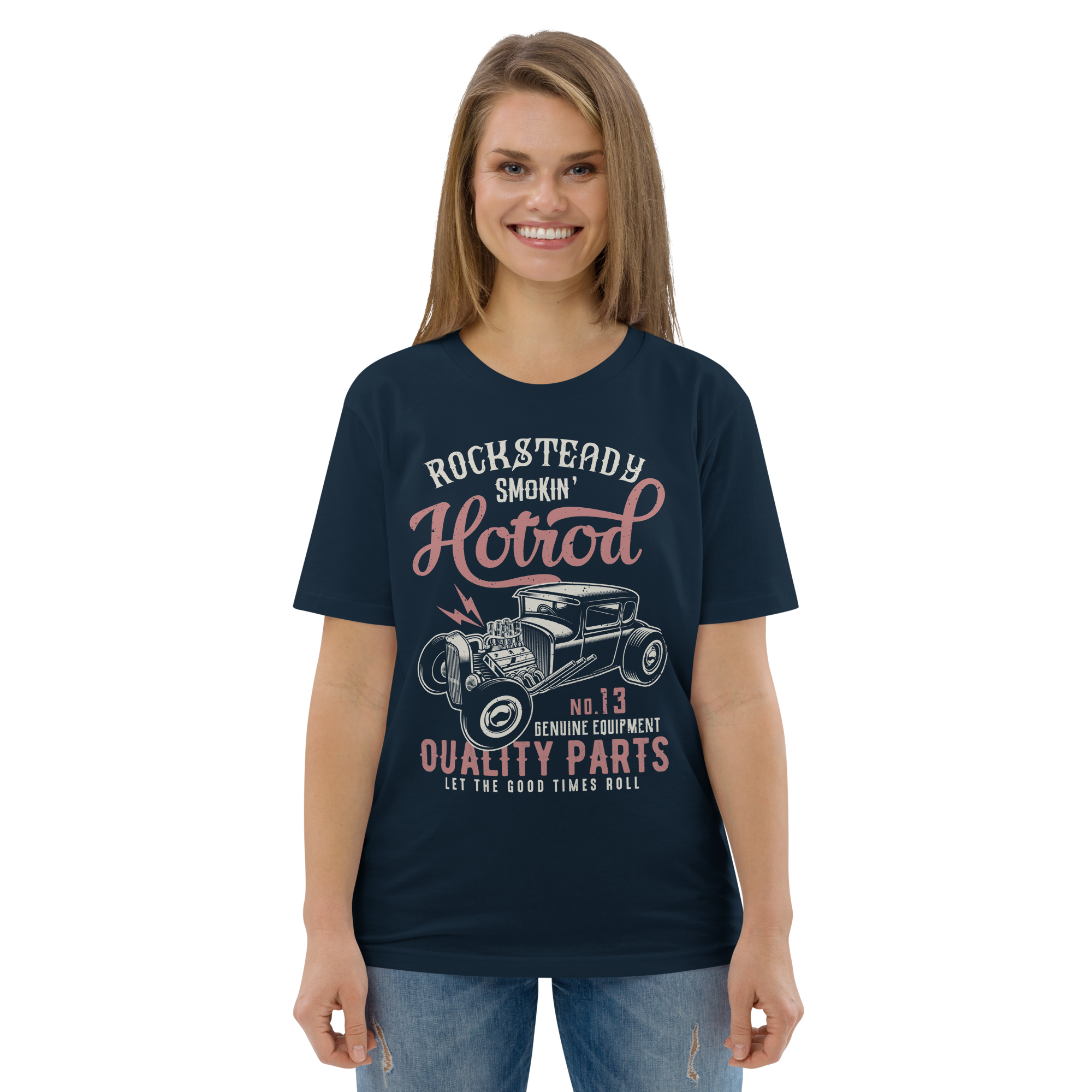 ROCKSTEADY HOTROD Unisex organic cotton t-shirt