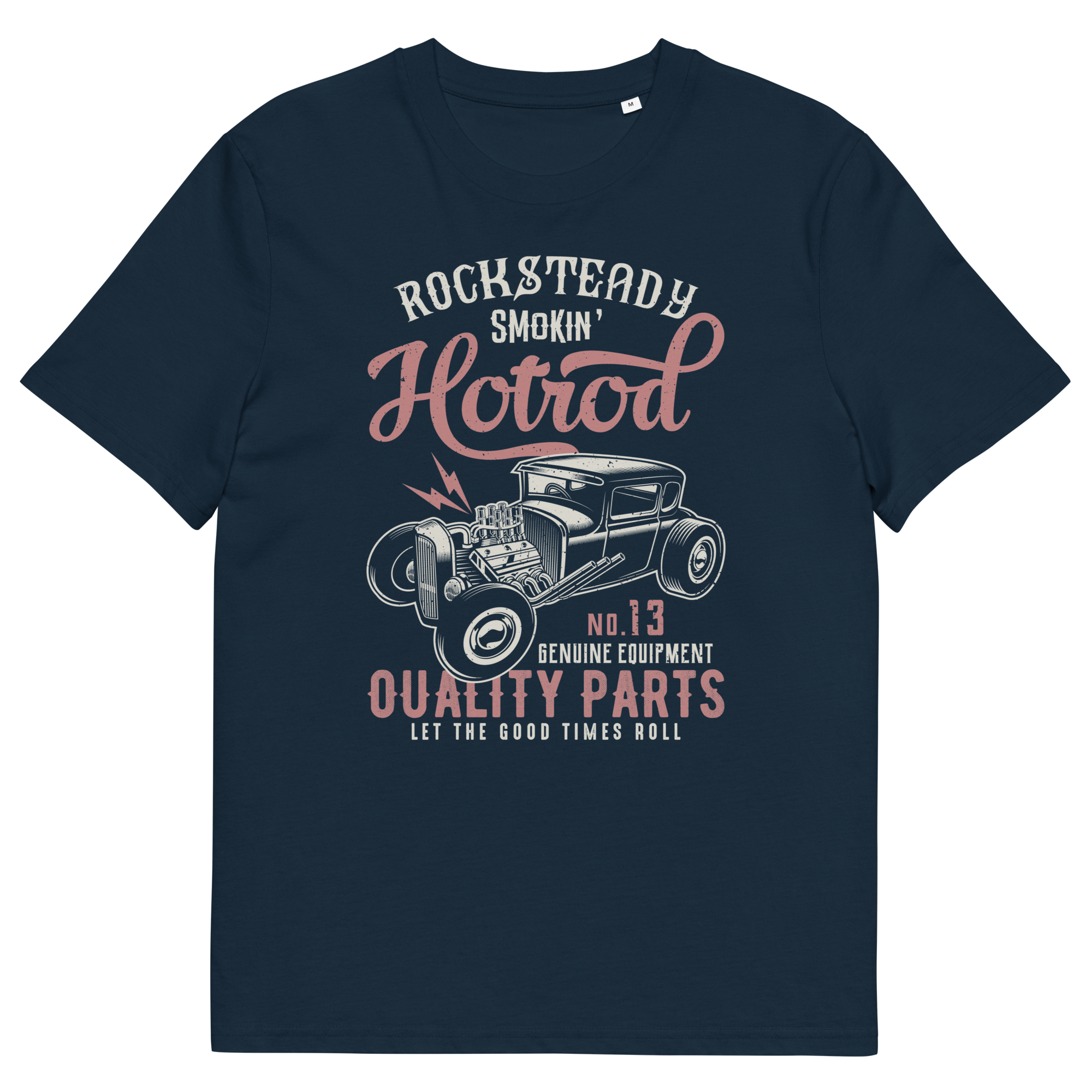 ROCKSTEADY HOTROD Unisex-T-Shirt aus Bio-Baumwolle