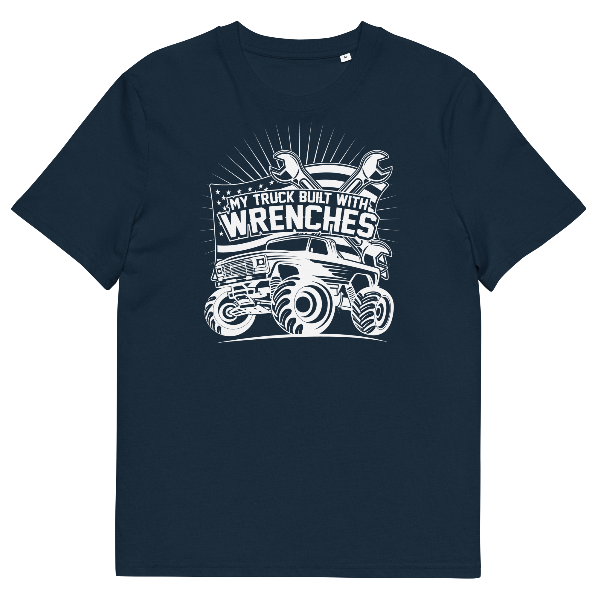 BUILT WITH WRENCHES Unisex-T-Shirt aus Bio-Baumwolle