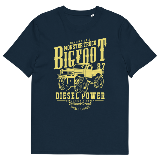 BIGFOOT DIESEL POWER Unisex organic cotton t-shirt