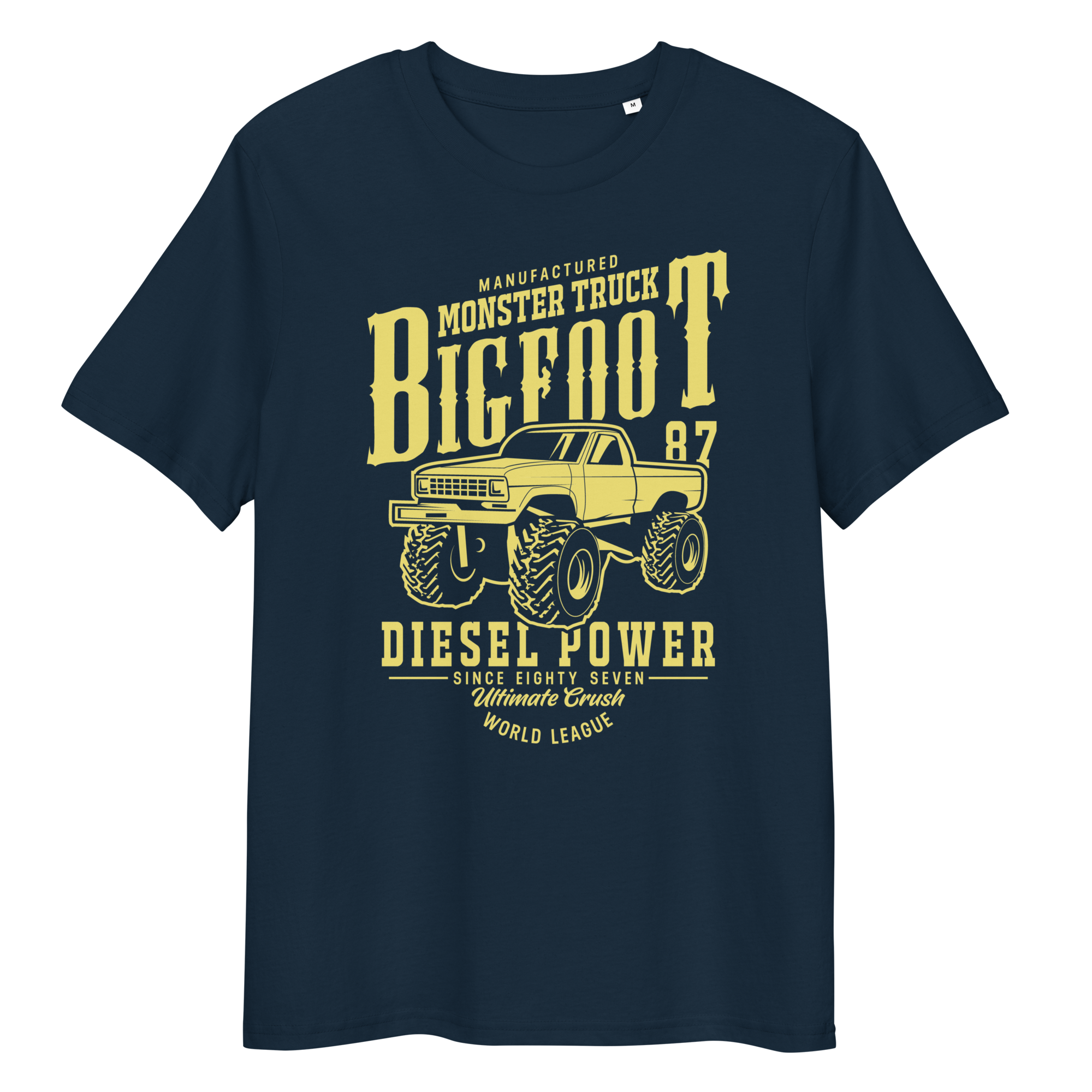 Camiseta unisex de algodón orgánico BIGFOOT DIESEL POWER