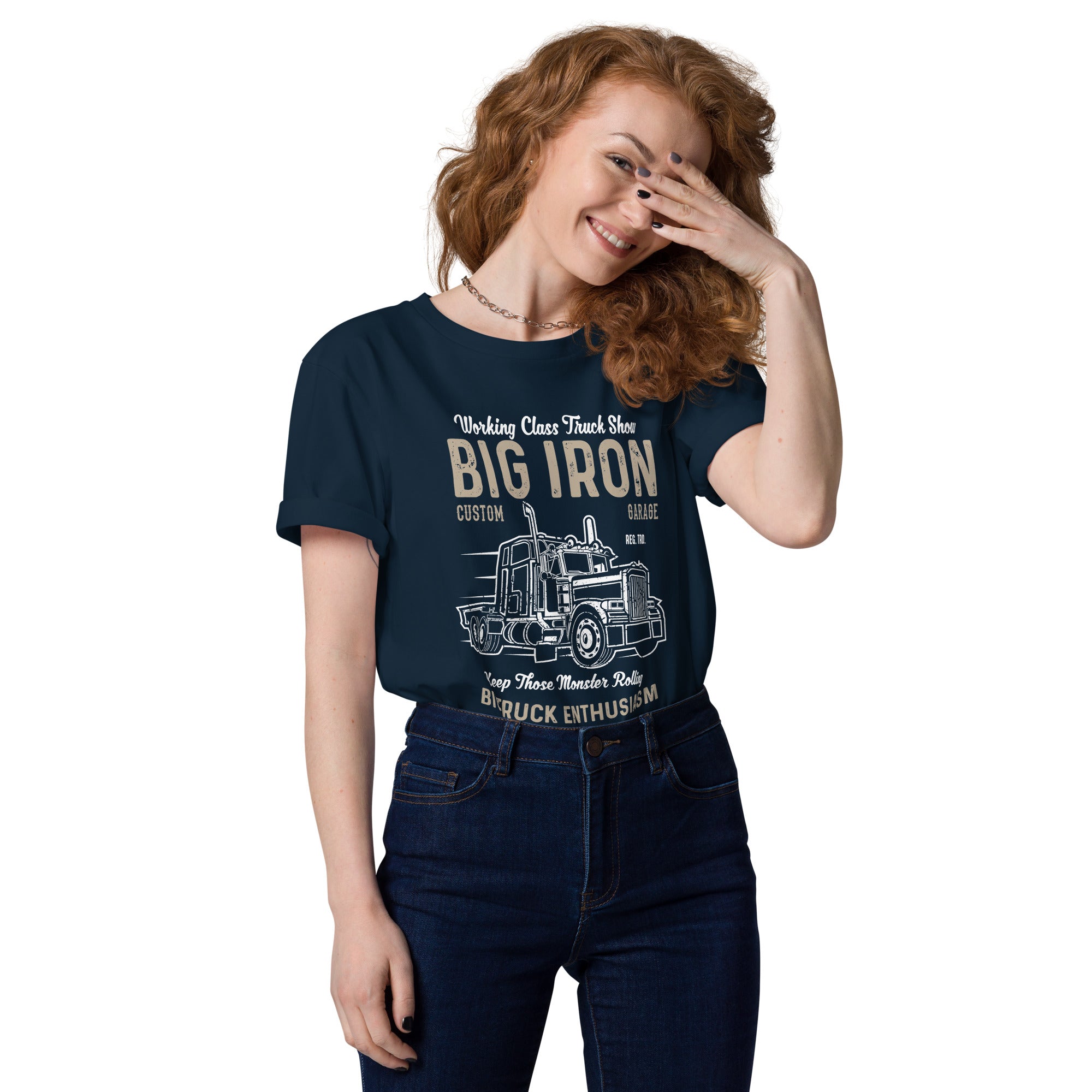 WORKING CLASS BIG IRON Unisex T-Shirt aus Bio-Baumwolle