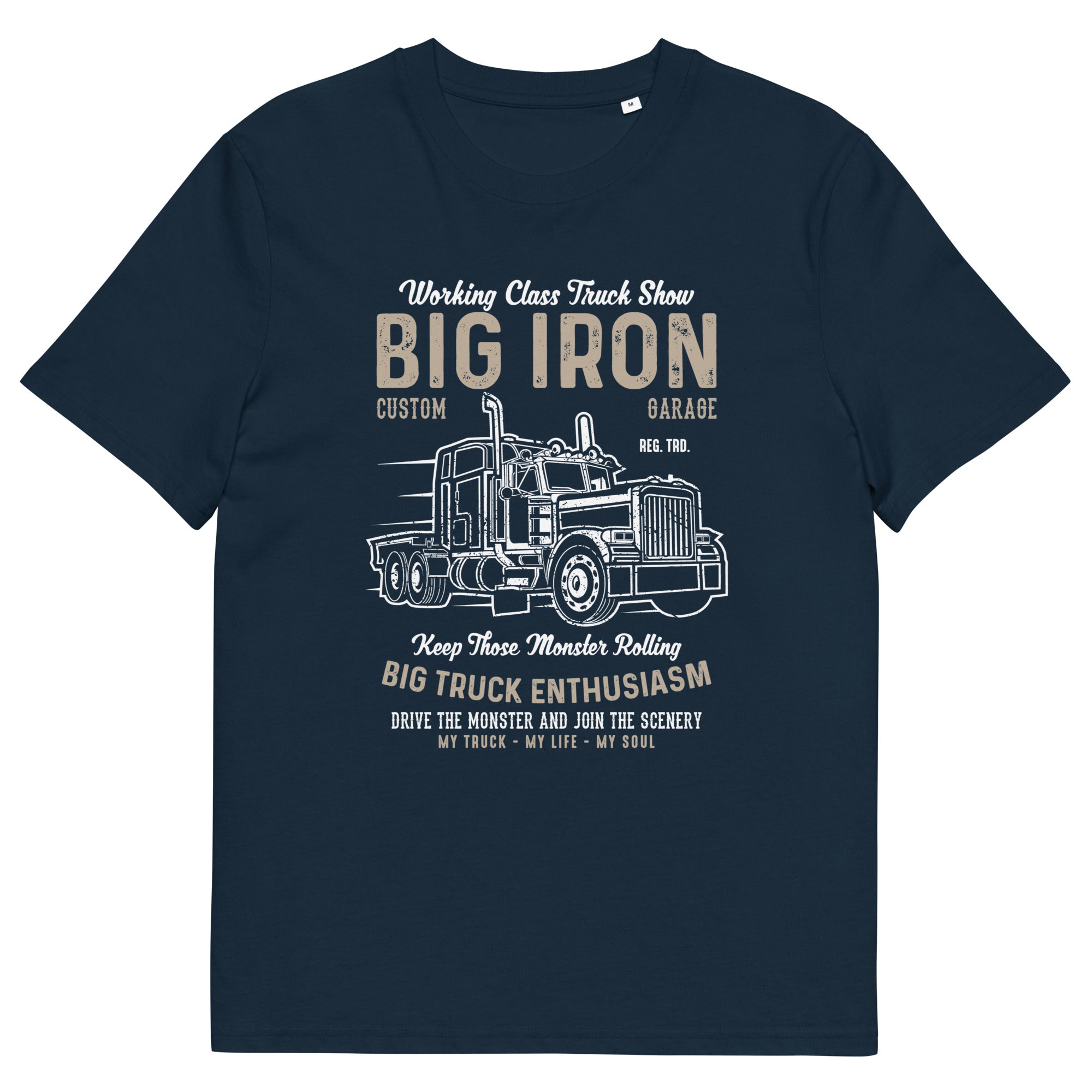 WORKING CLASS BIG IRON Unisex T-Shirt aus Bio-Baumwolle