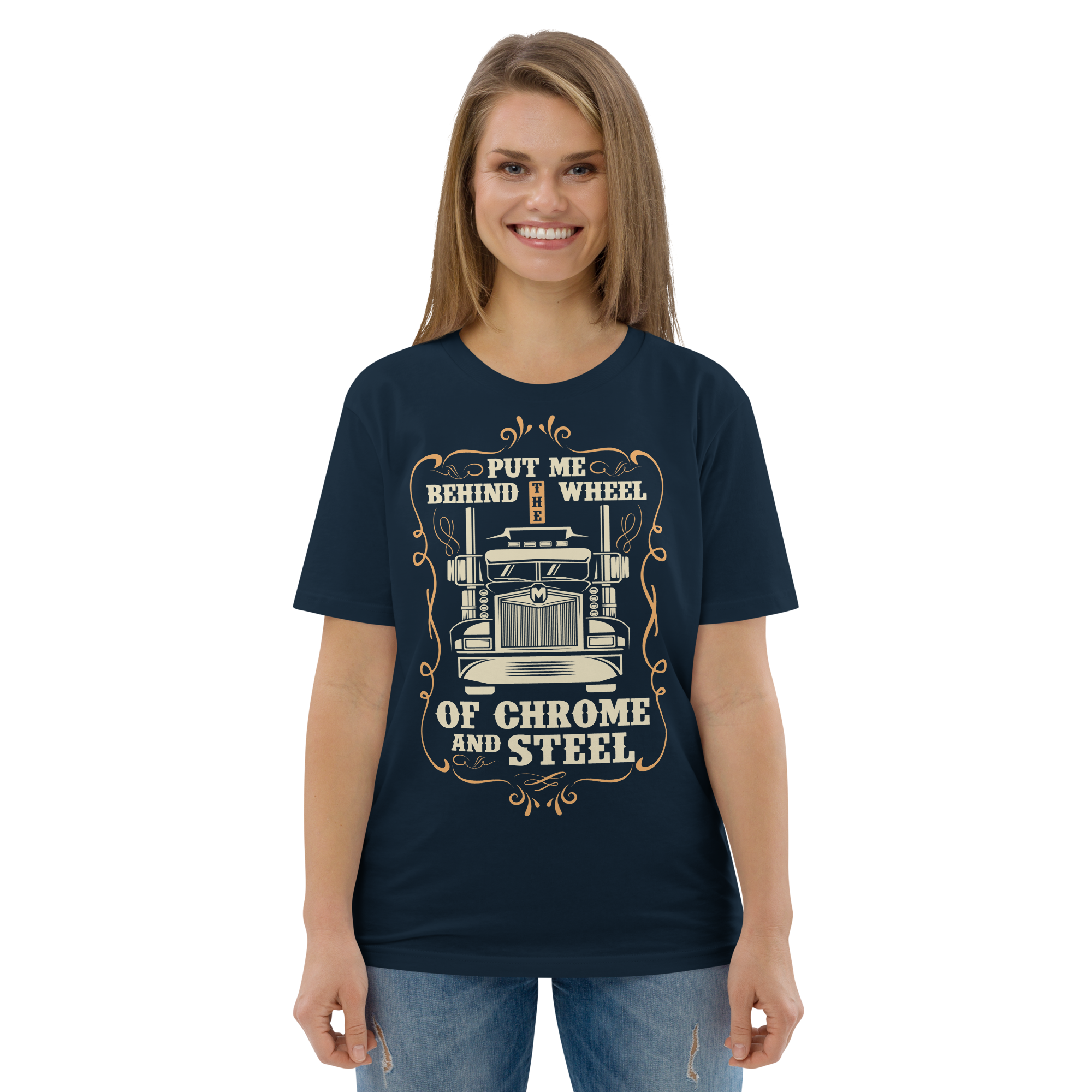 BEHIND THE WHEEL unisex t-shirt