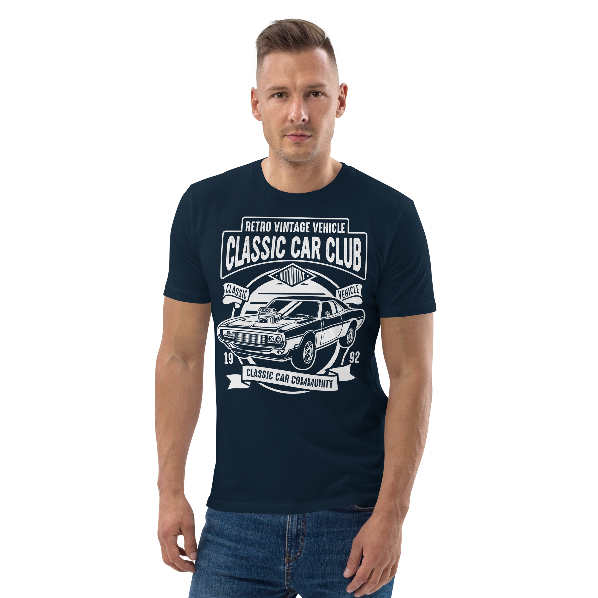 CLASSIC CAR CLUB unisex t-shirt