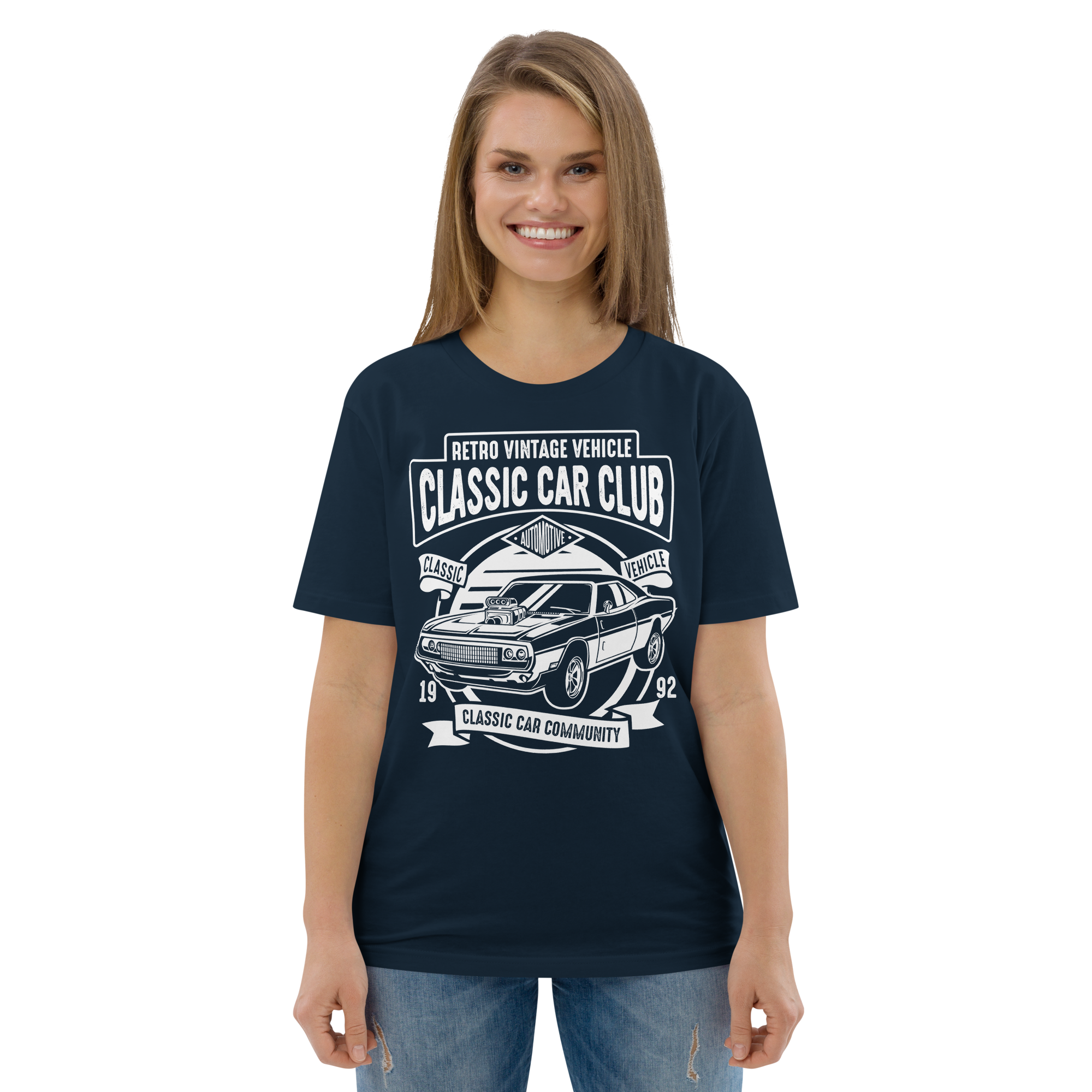 CLASSIC CAR CLUB unisex t-shirt