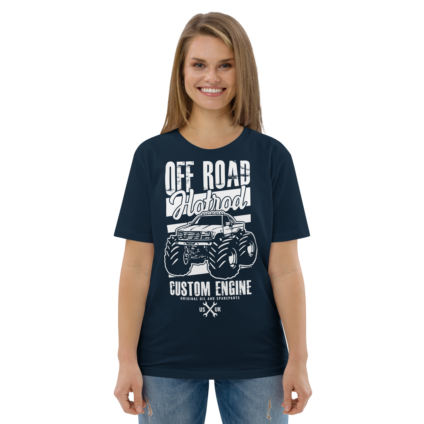 OFF ROAD HOTROD Unisex organic cotton t-shirt