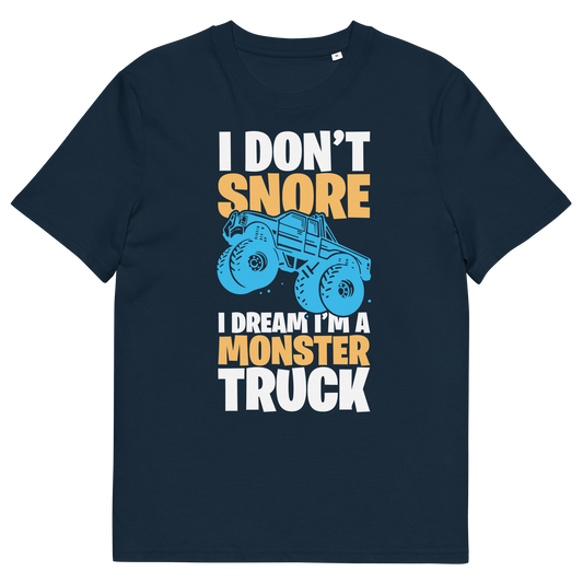 I'M A MONSTER TRUCK Unisex organic cotton t-shirt