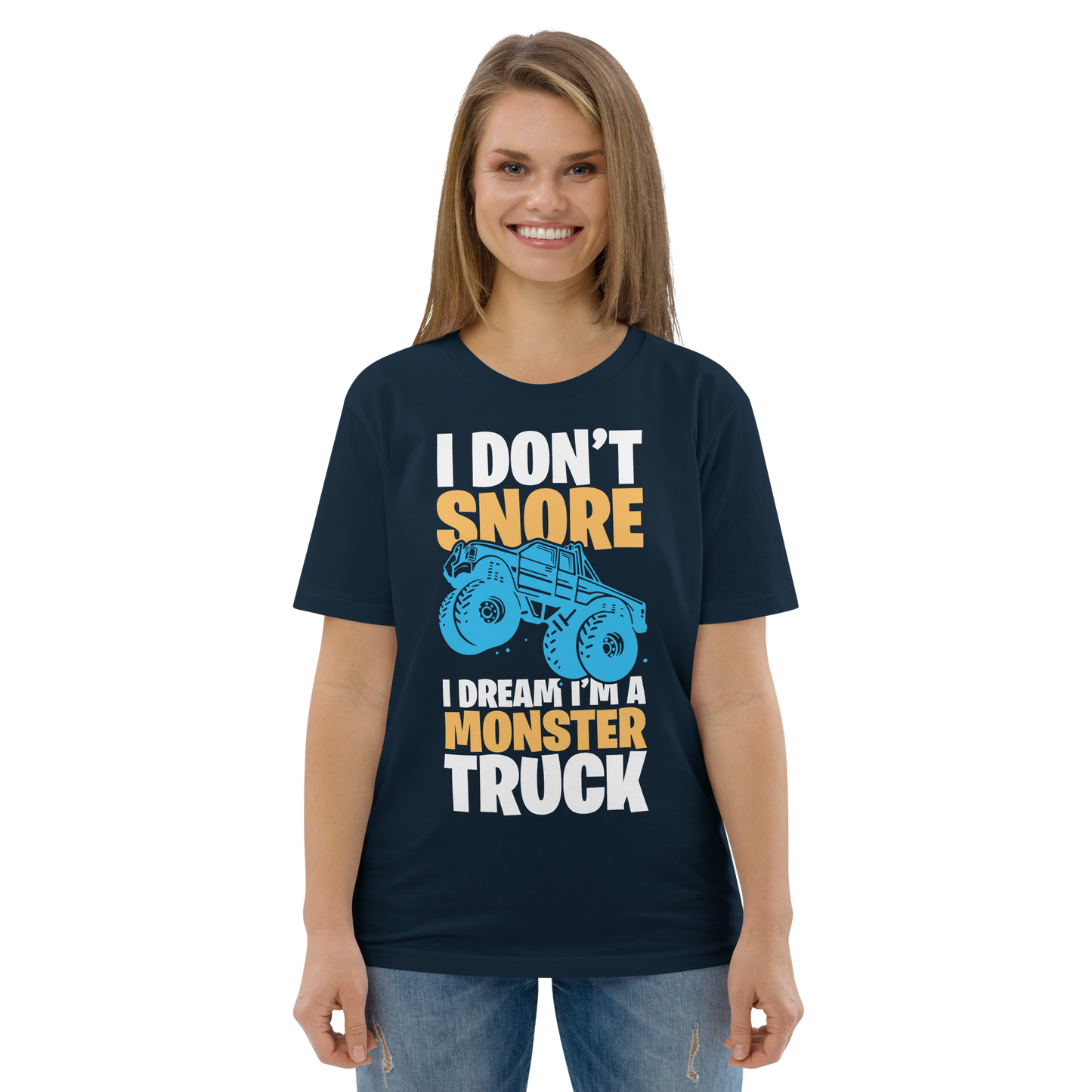 I'M A MONSTER TRUCK Unisex organic cotton t-shirt