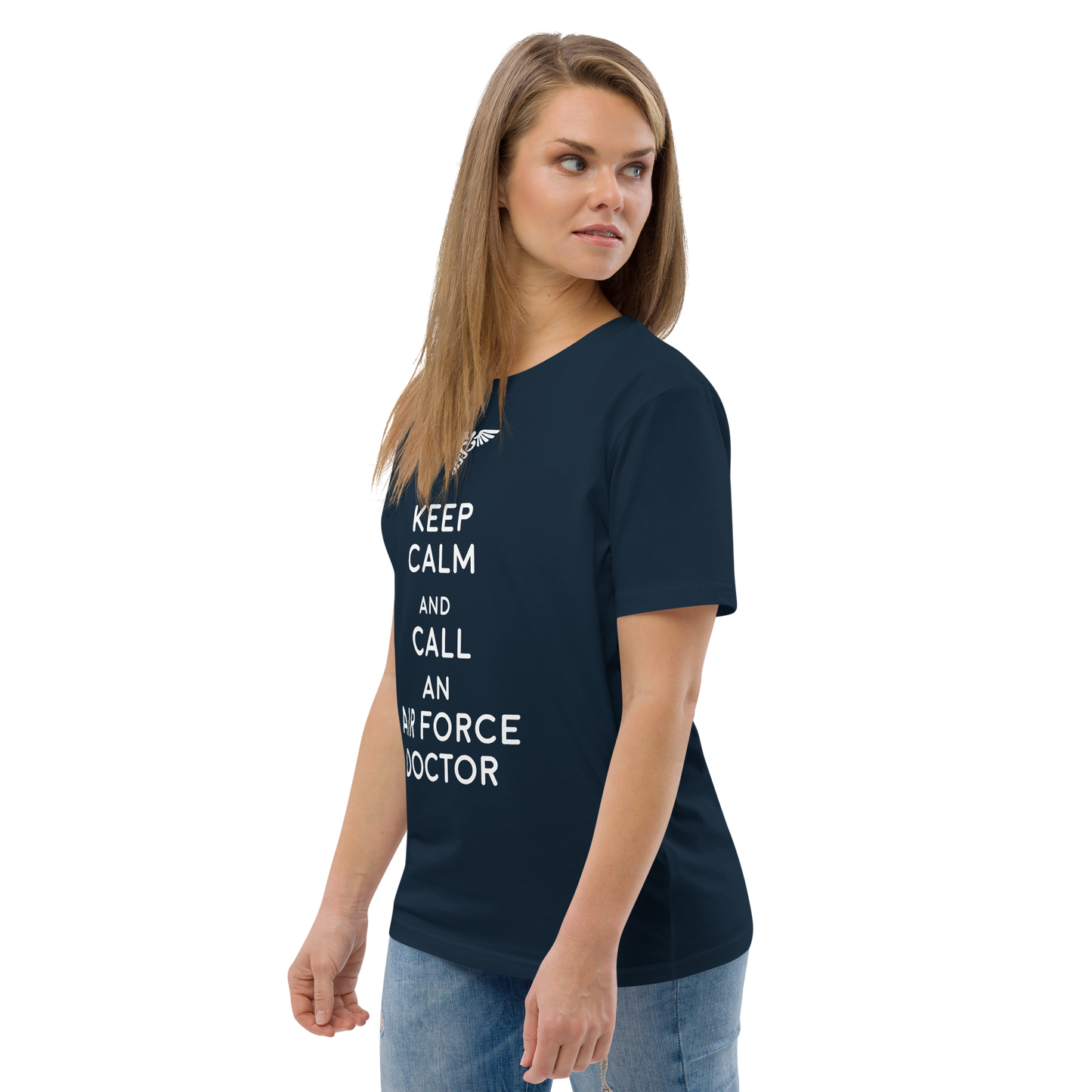 AIR FORCE DOCTOR Doctor series unisex organic cotton t-shirt