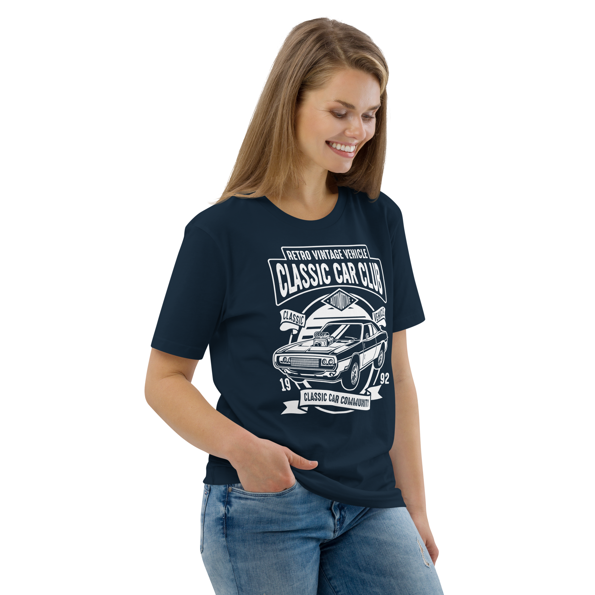 CLASSIC CAR CLUB unisex t-shirt