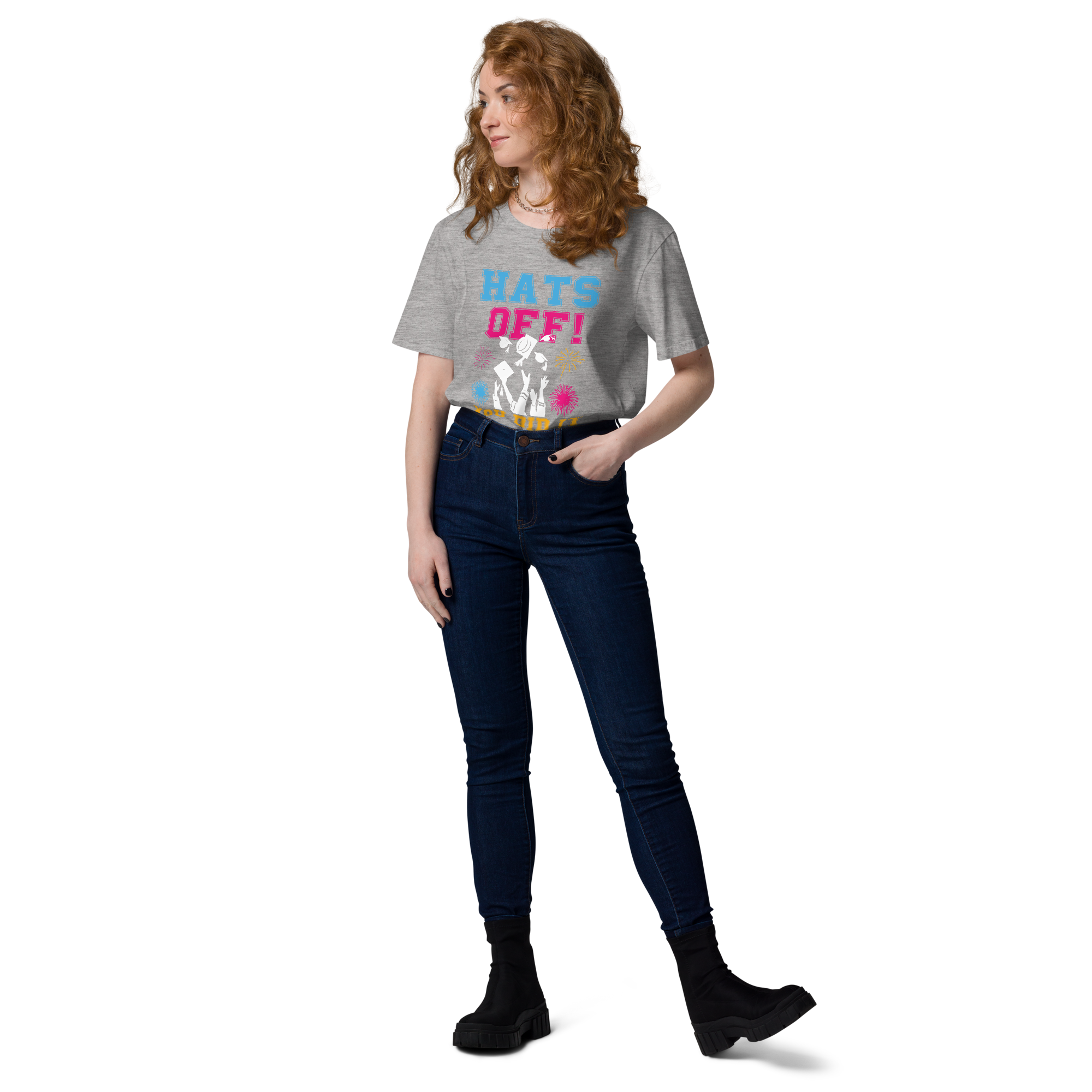 HATS OFF! unisex t-shirt
