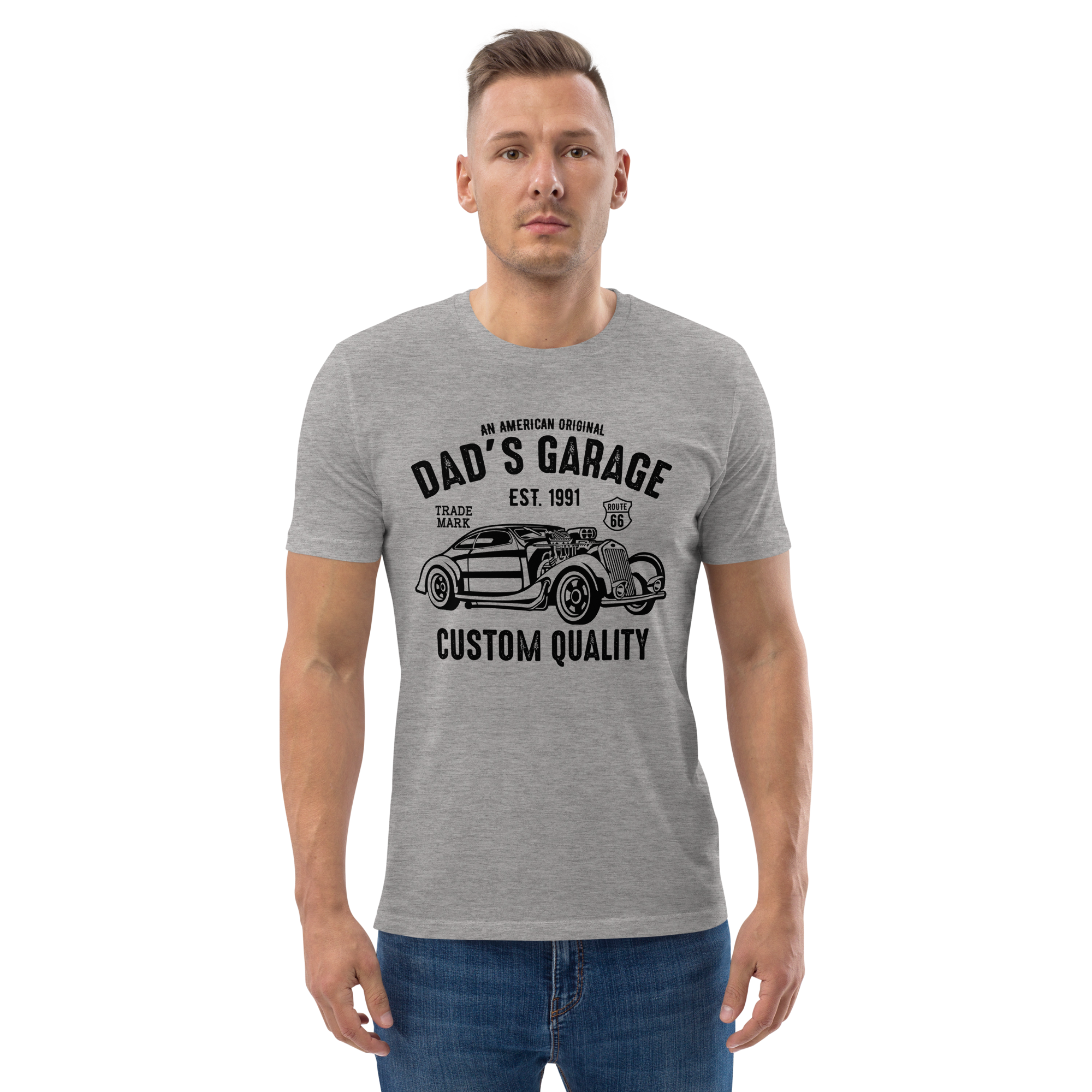 DAD'S GARAGE unisex t-shirt
