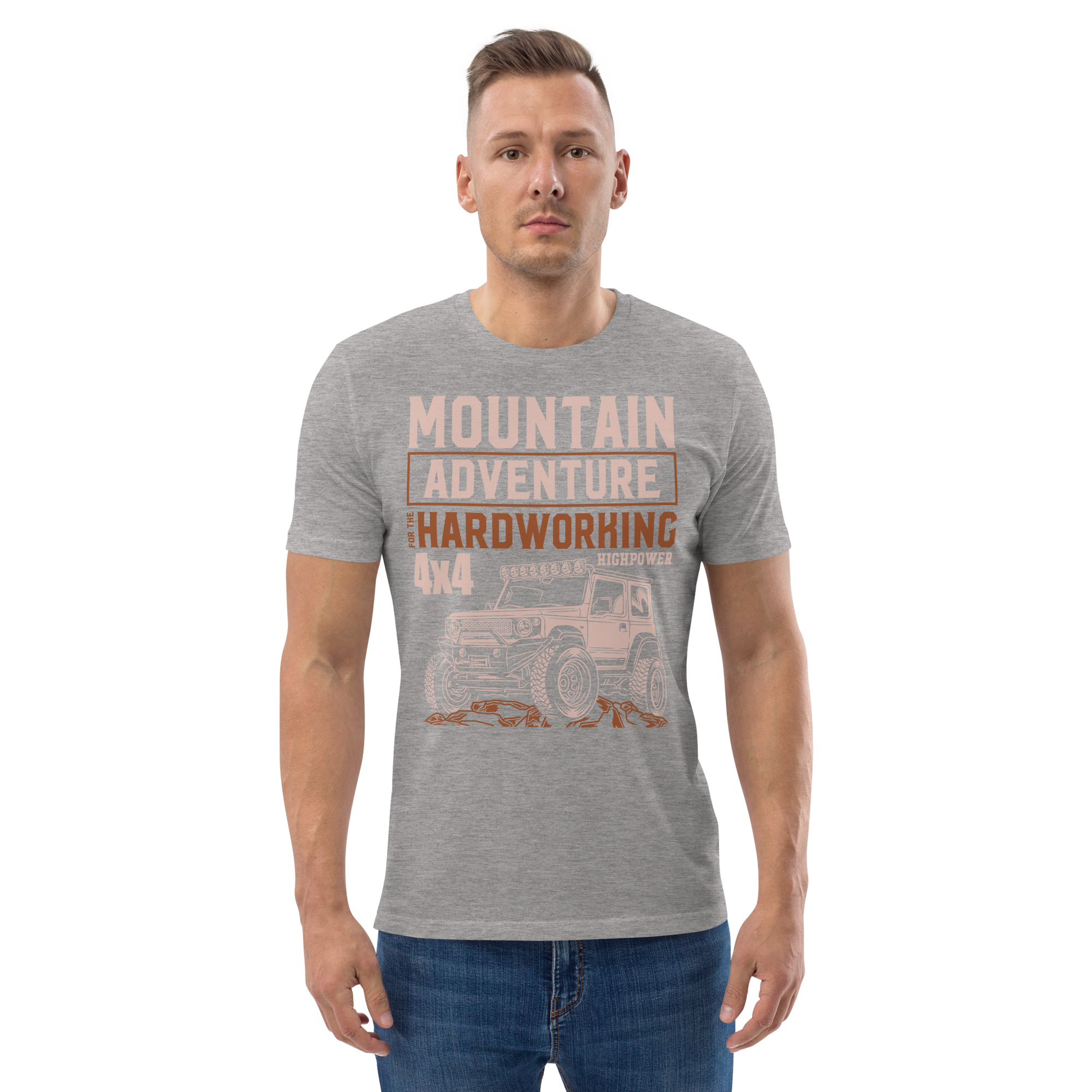 MOUNTAIN ADVENTURE Unisex T-Shirt aus Bio-Baumwolle