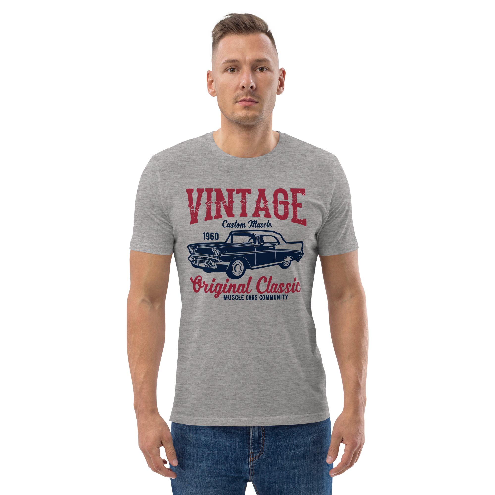 VINTAGE ORIGINAL CLASSIC Unisex T-Shirt aus Bio-Baumwolle