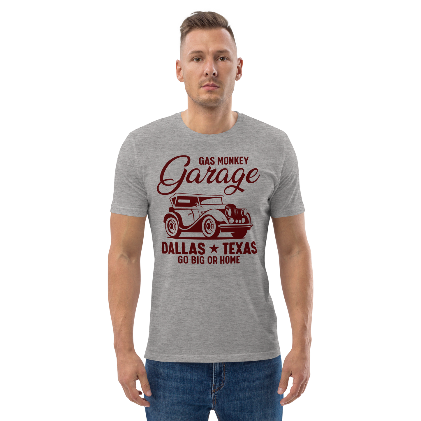 GAS MONKEY DALLAS Unisex organic cotton t-shirt