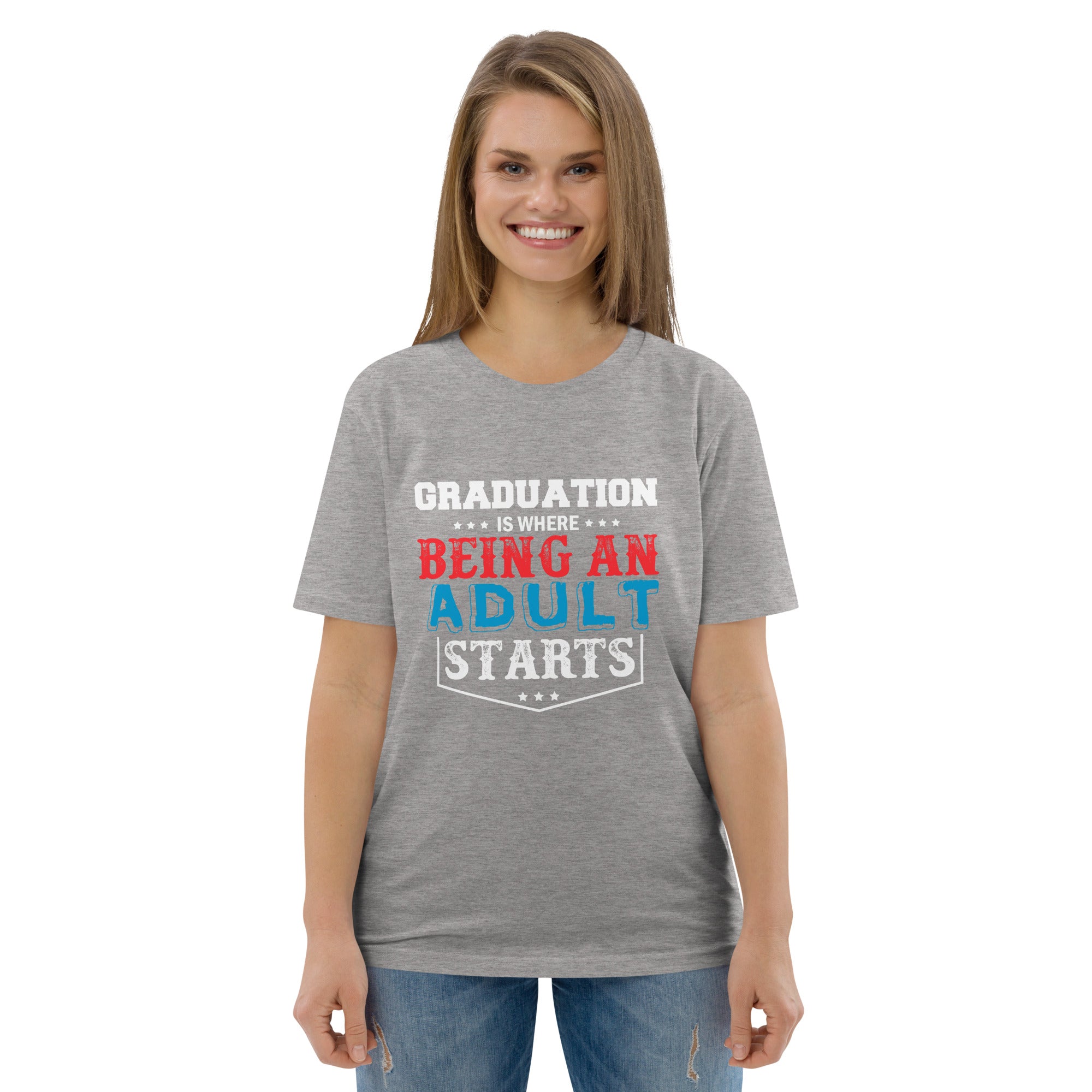 ADULTING BEGINS unisex t-shirt